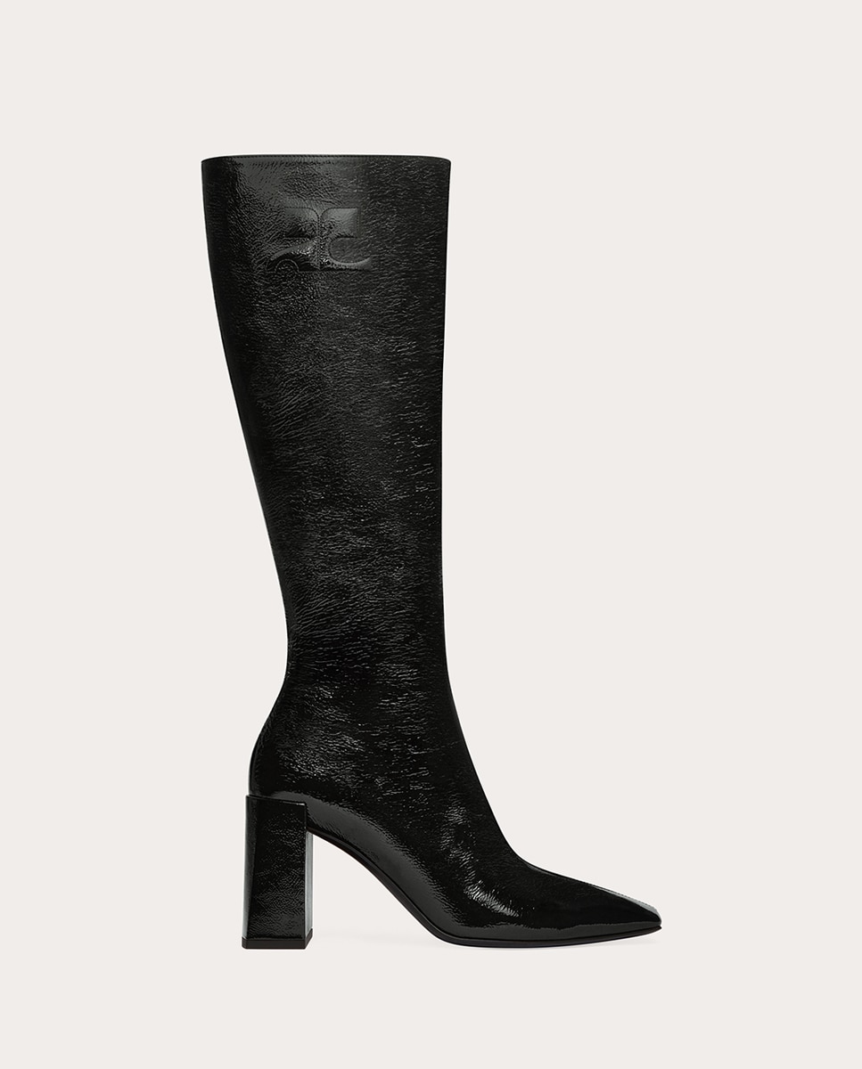 Imagen 0 de Botas de charol Negro