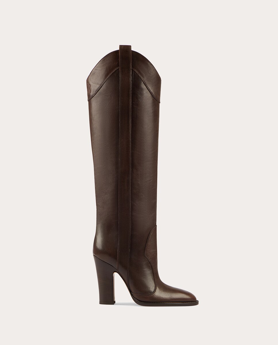 Imagen 0 de Botas Lavinia de piel Marrón
