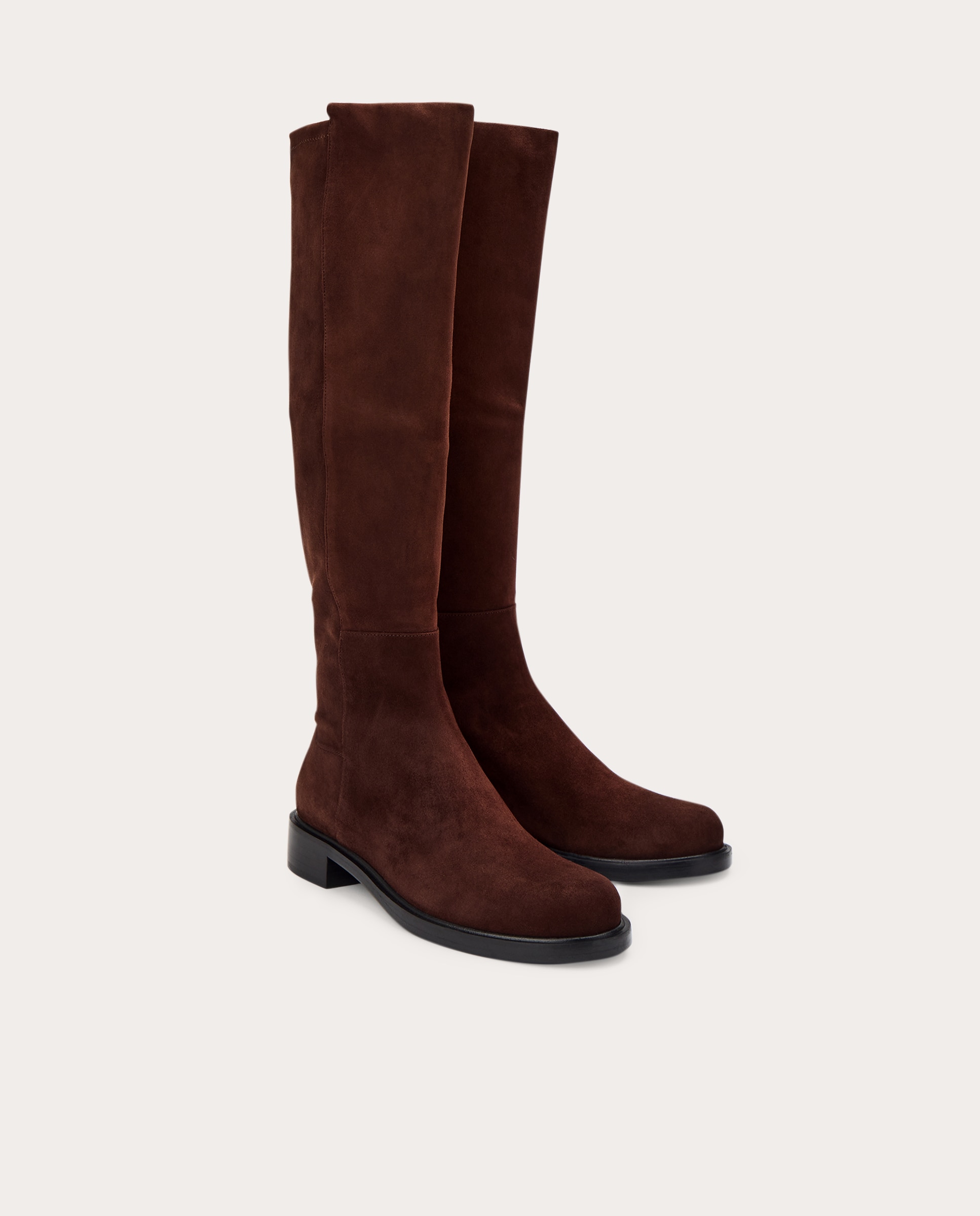 Botas Gisele de ante - Marrón Marrón-2