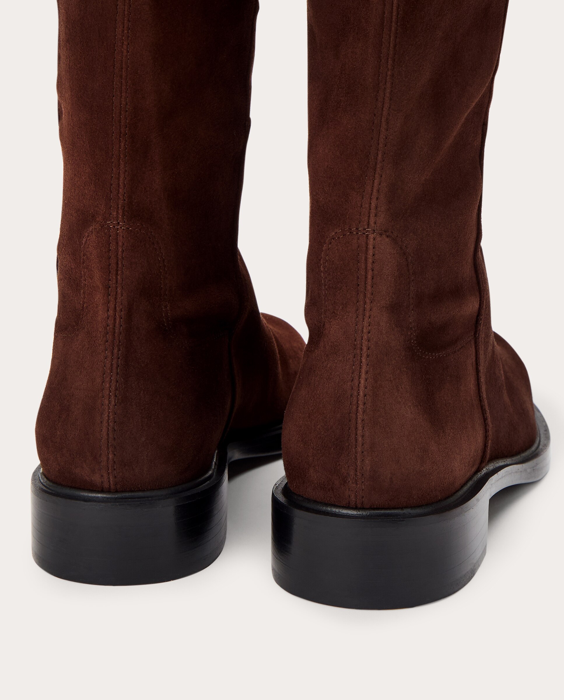 Botas Gisele de ante - Marrón Marrón-3
