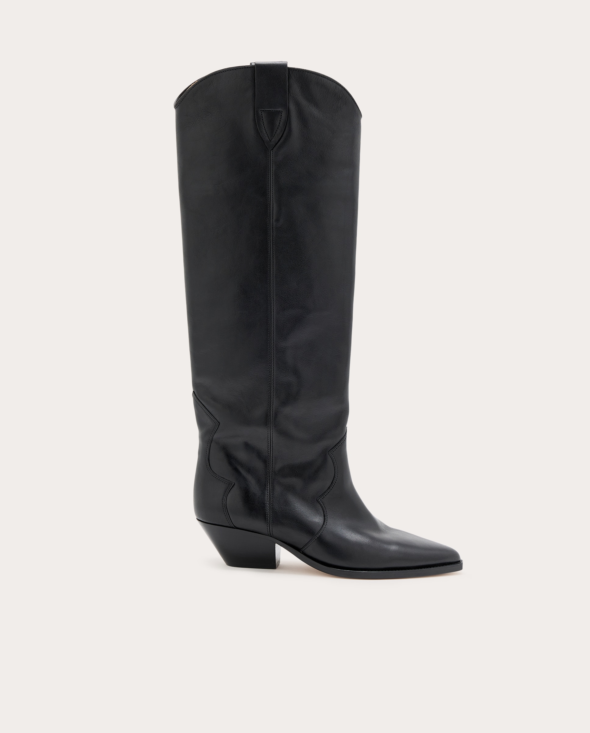 Imagen 0 de Bota cowboy Denvee de piel Negro