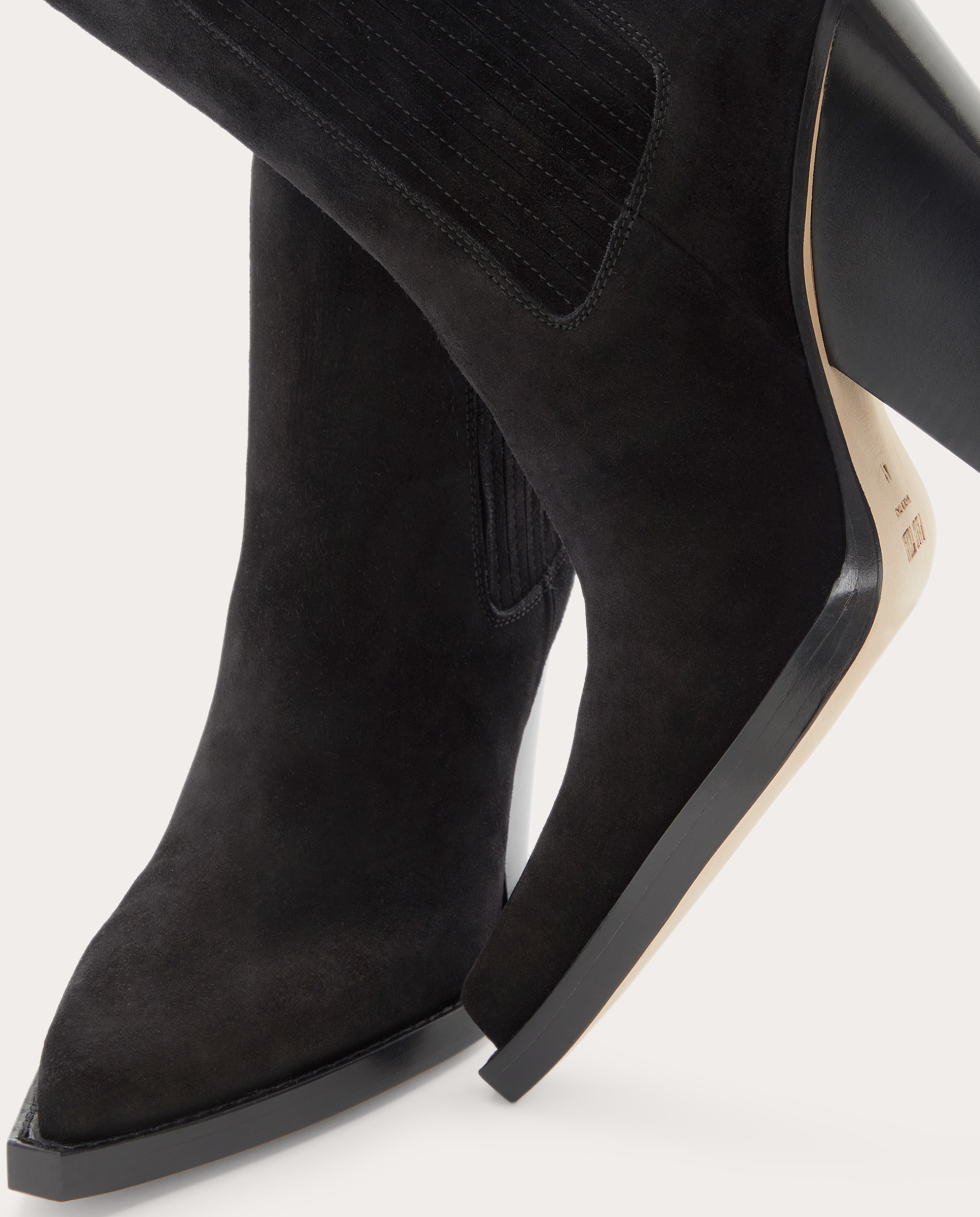 Imagen 4 de Botines Dallas de ante - Negro Negro