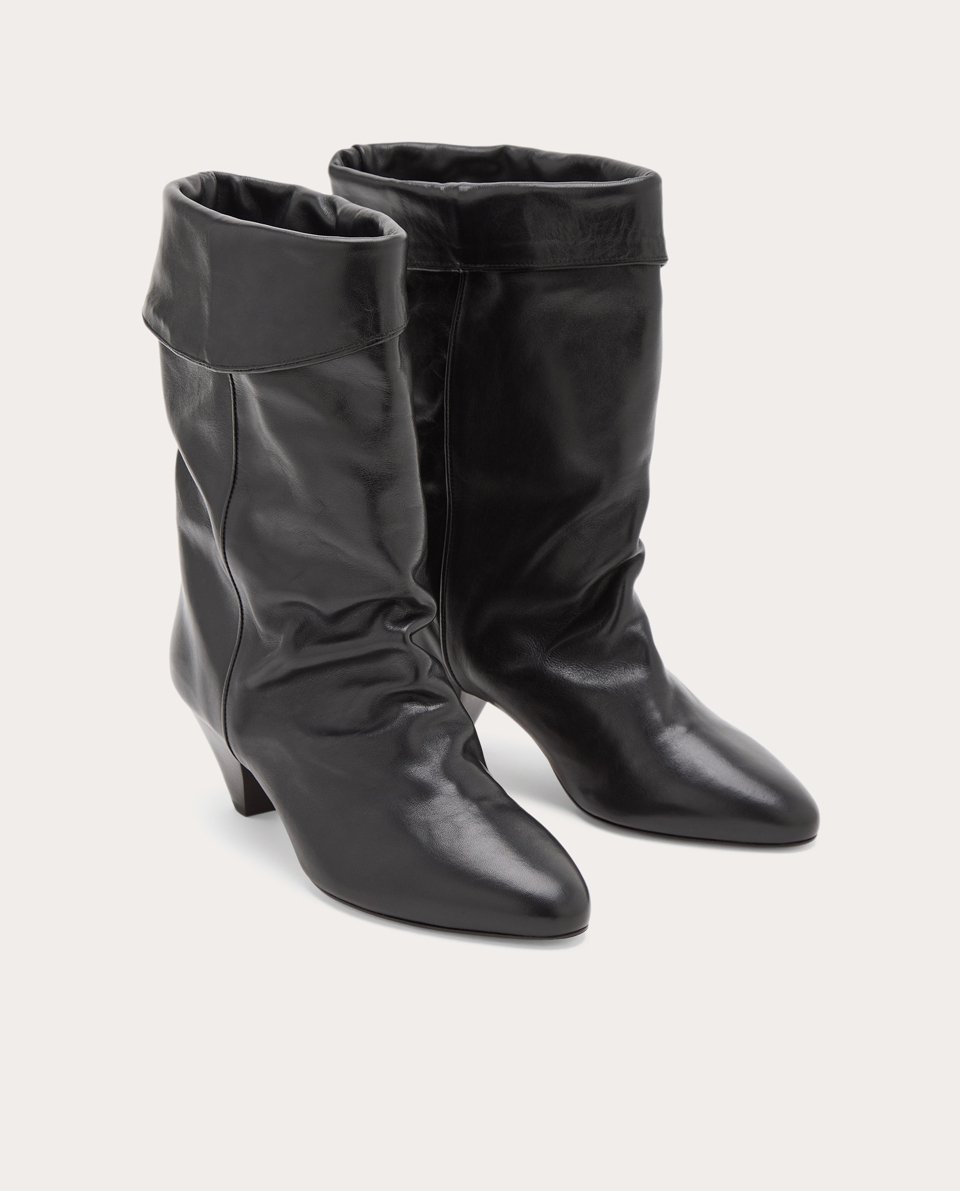 Botins Dalby em Pele Preto-2