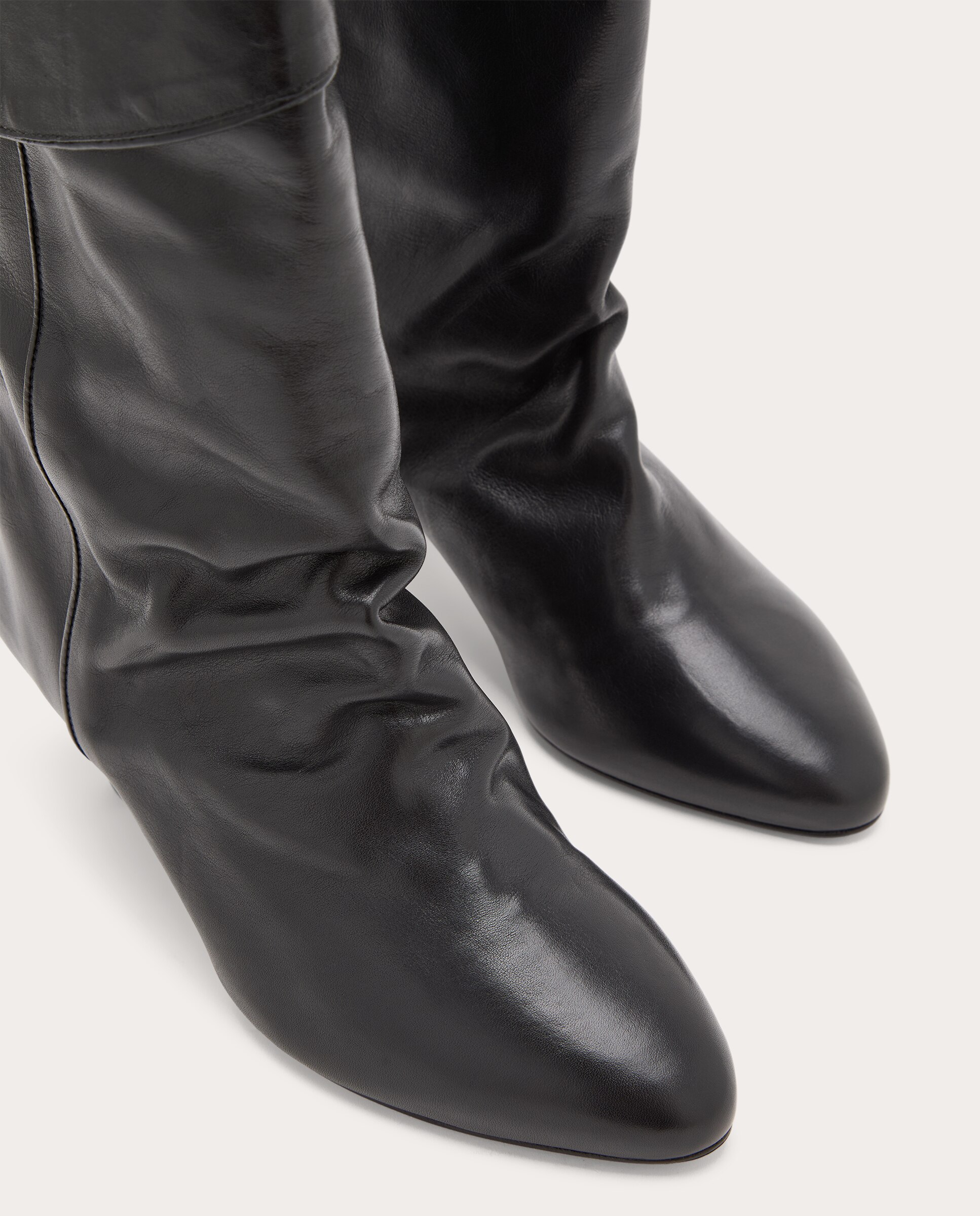 Botins Dalby em Pele Preto-4