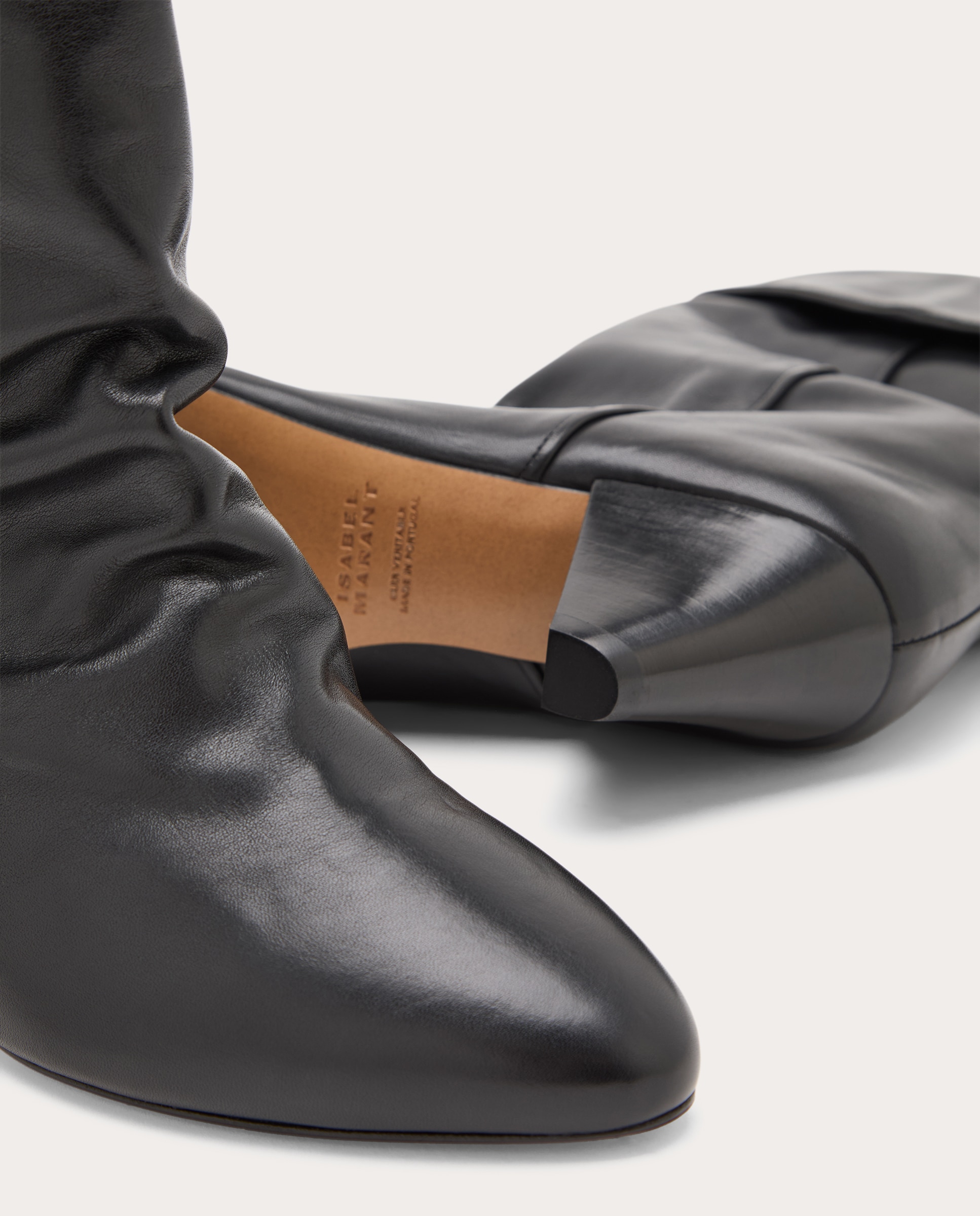 Botins Dalby em Pele Preto-5