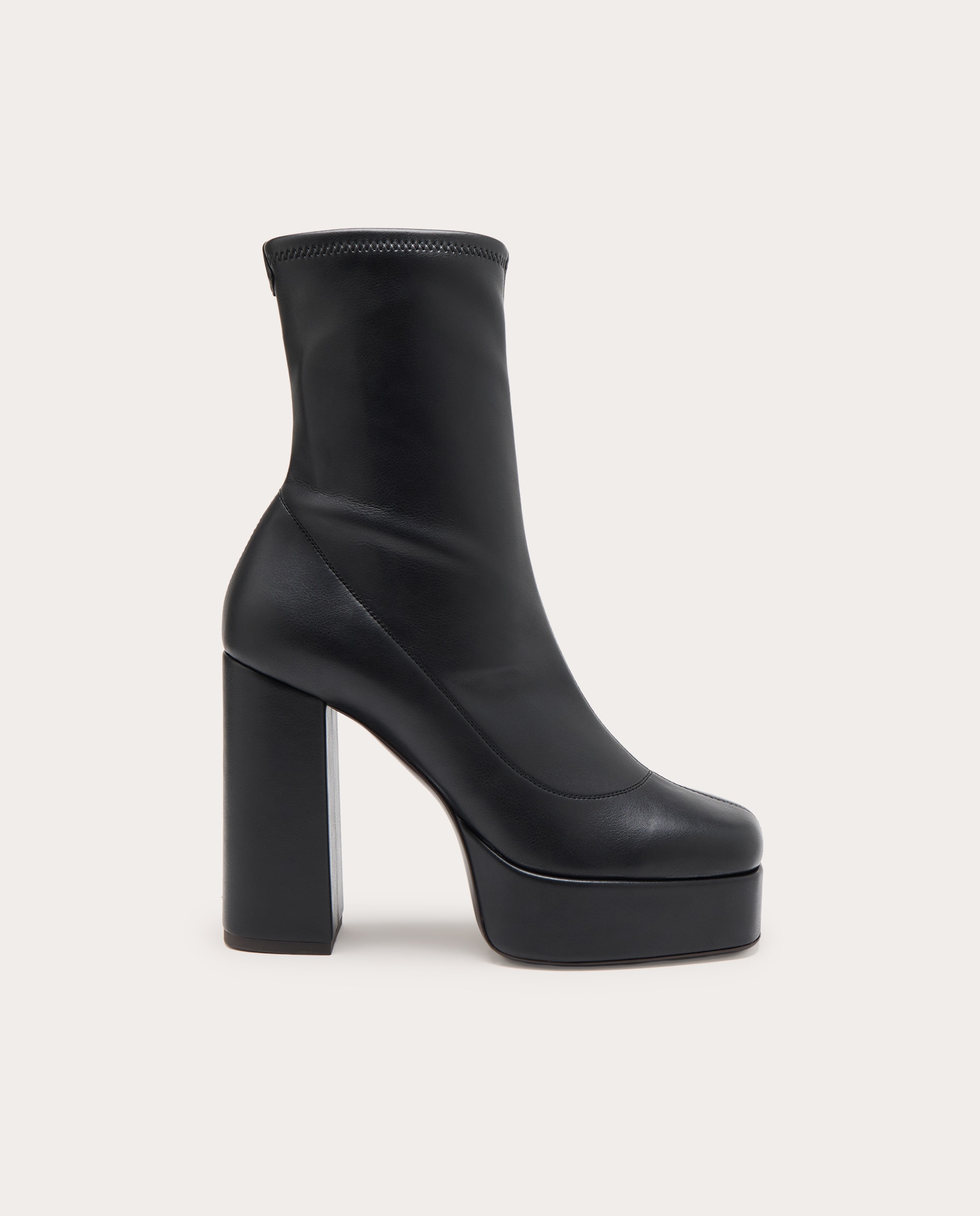 Imagen 1 de Botines con plataforma Negro