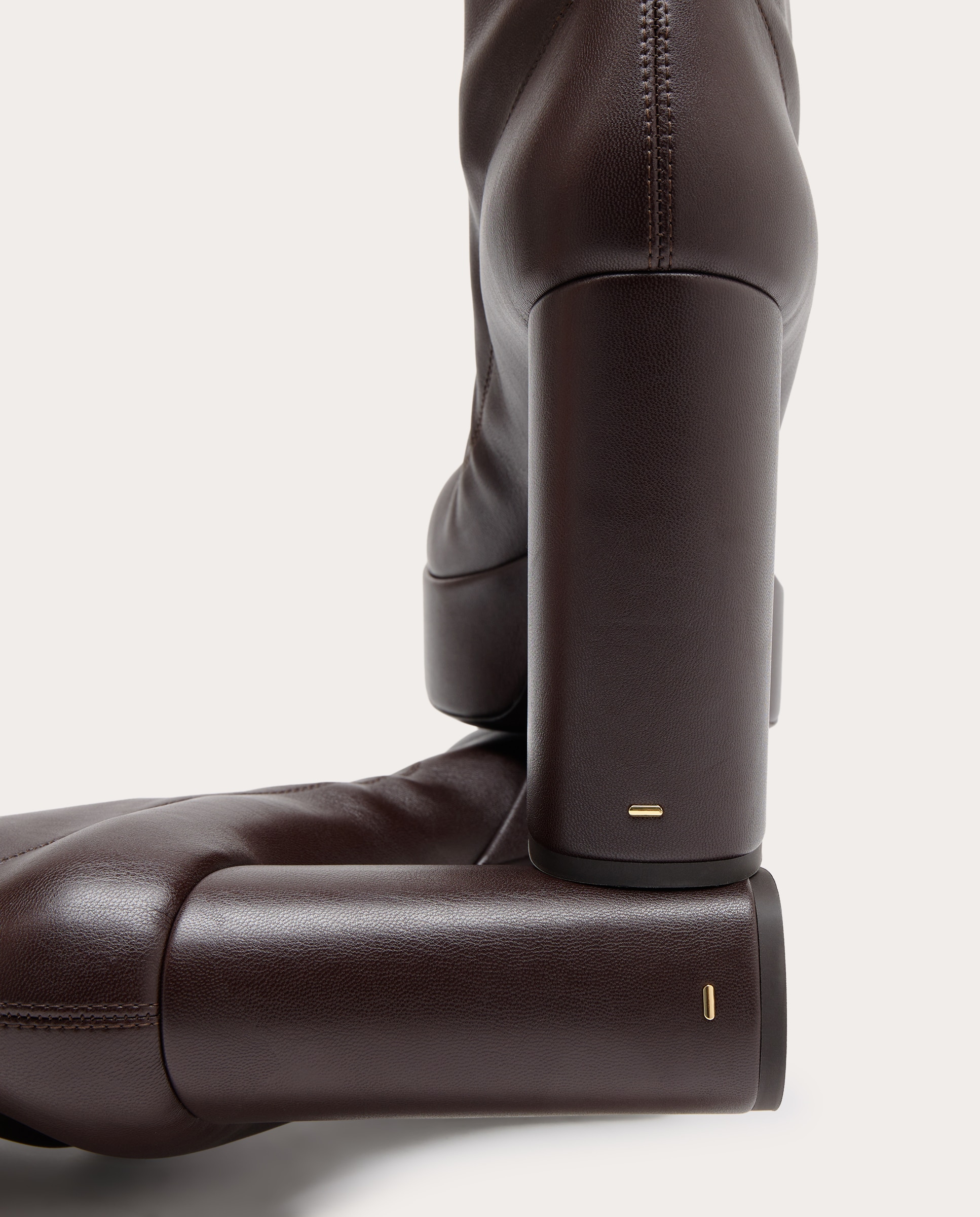 Imagen 3 de Botines con plataforma - Marrón oscuro Marrón oscuro