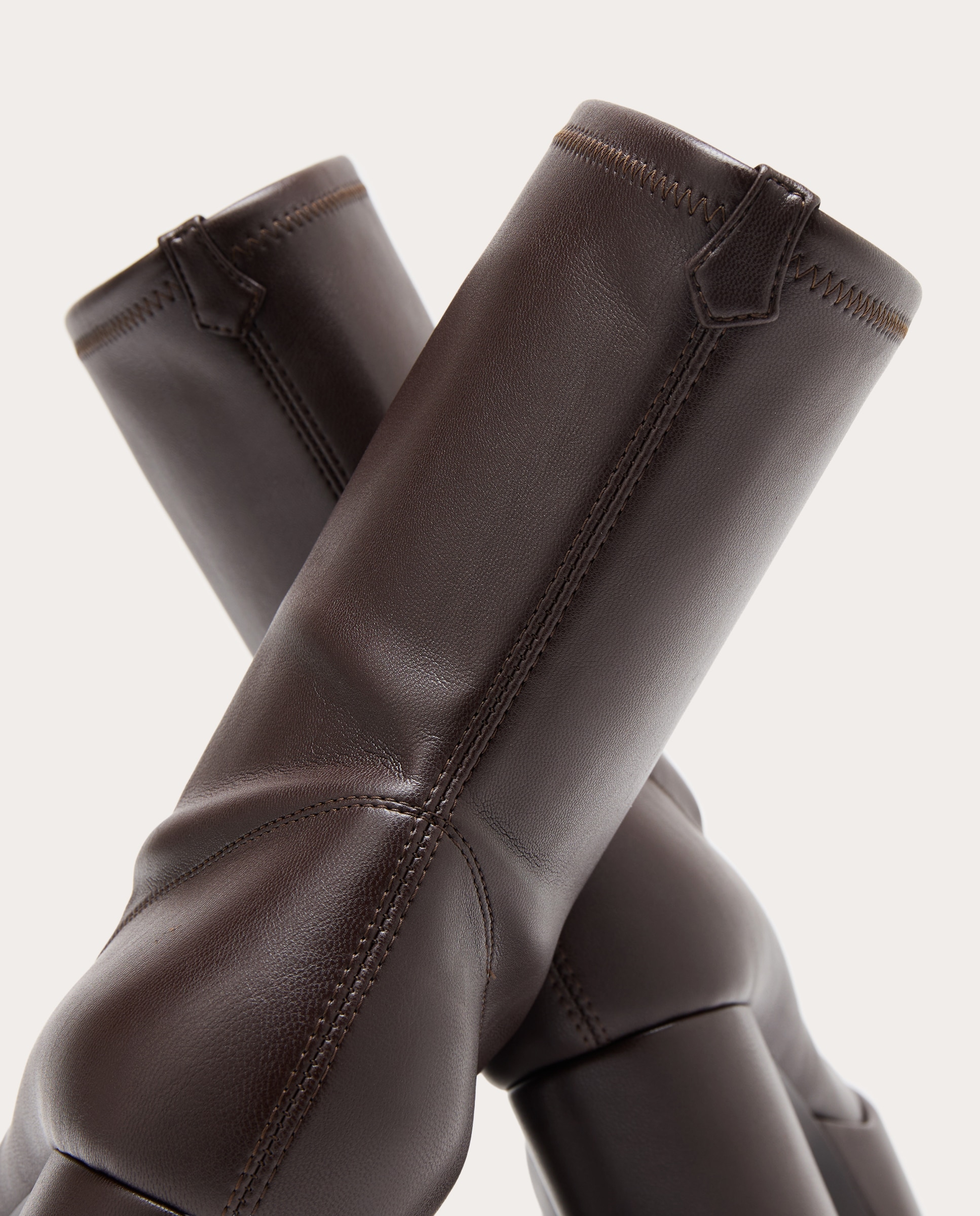 Imagen 5 de Botines con plataforma - Marrón oscuro Marrón oscuro