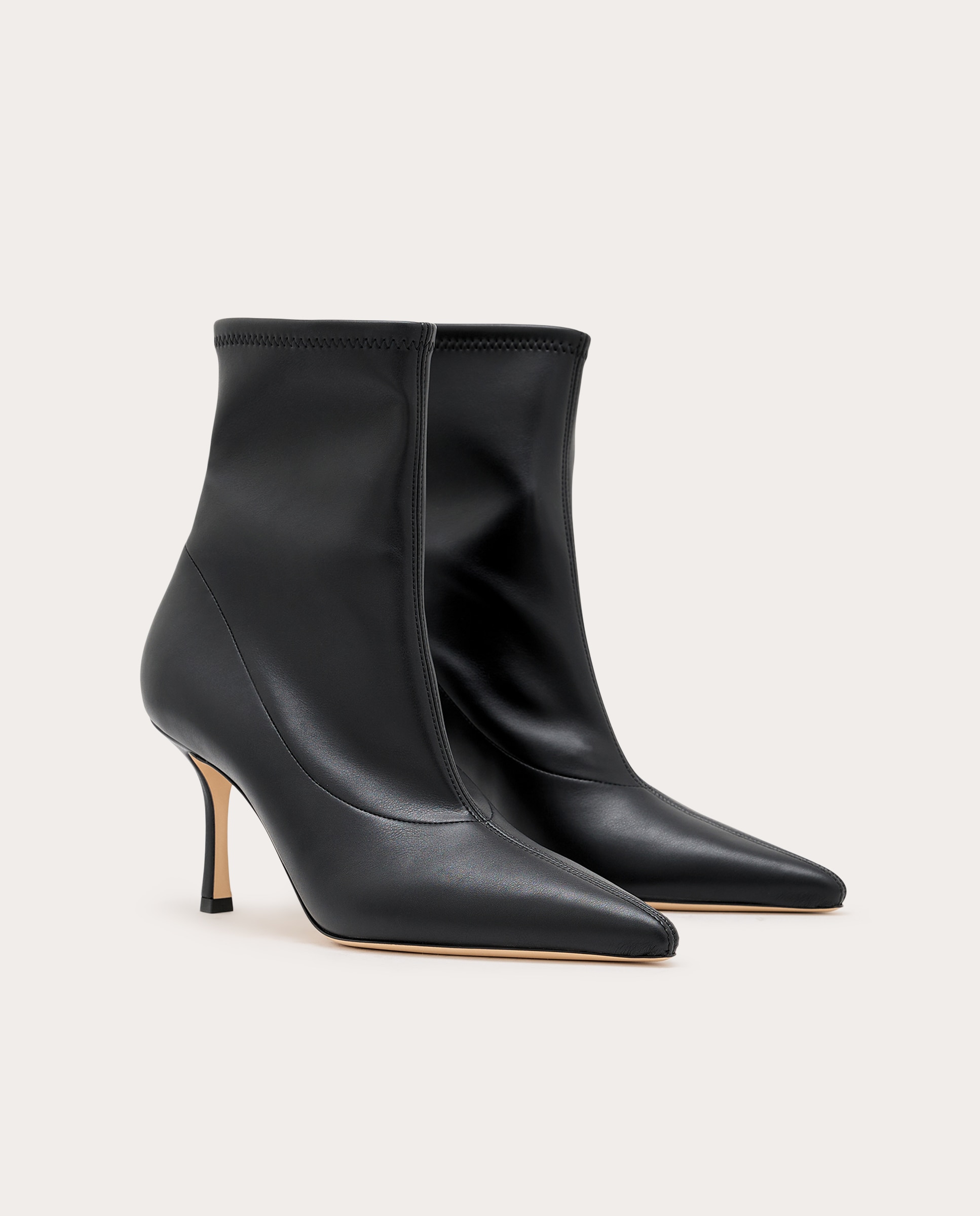 Imagen 2 de Botines Nina de piel - Negro Negro