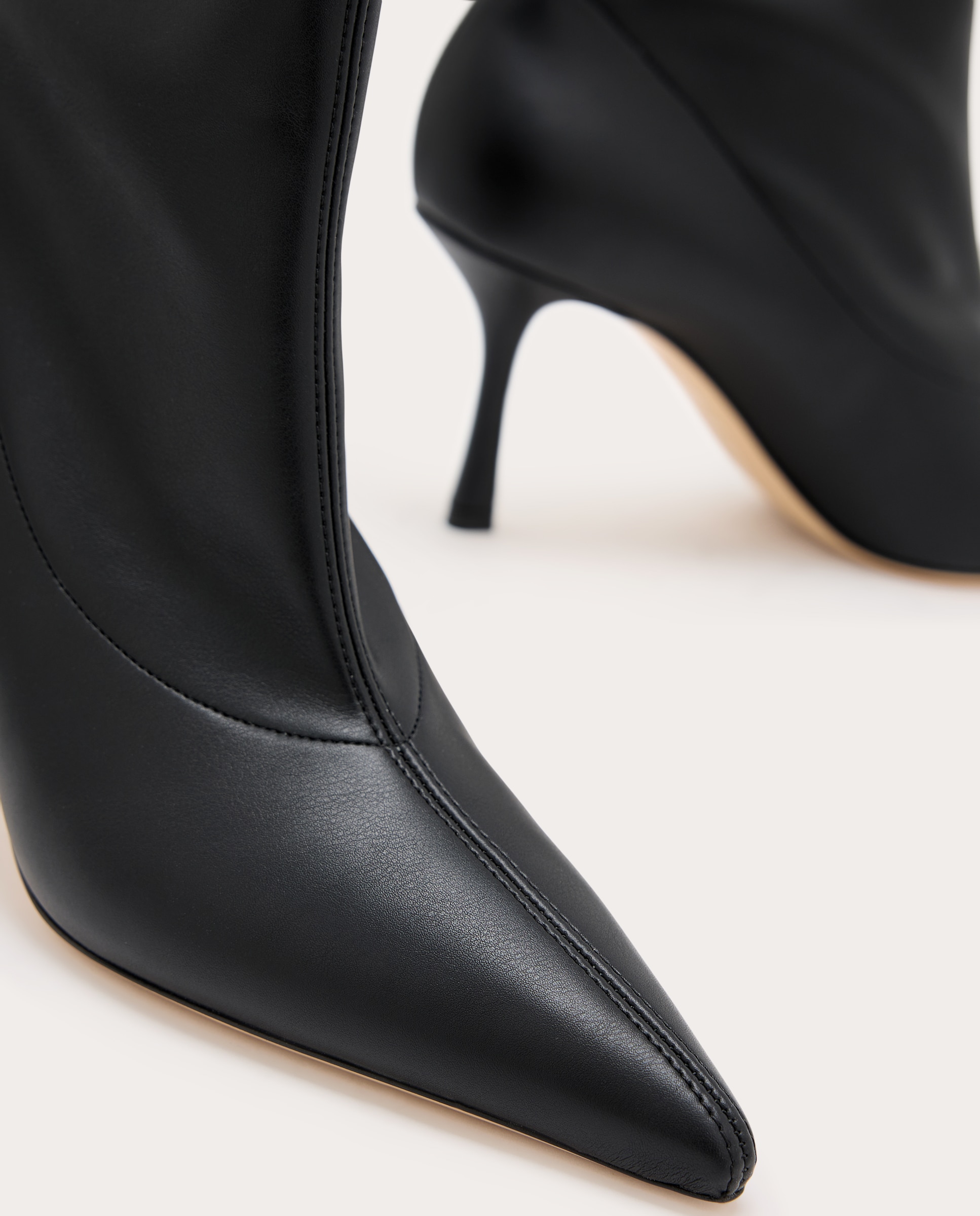 Imagen 4 de Botines Nina de piel - Negro Negro