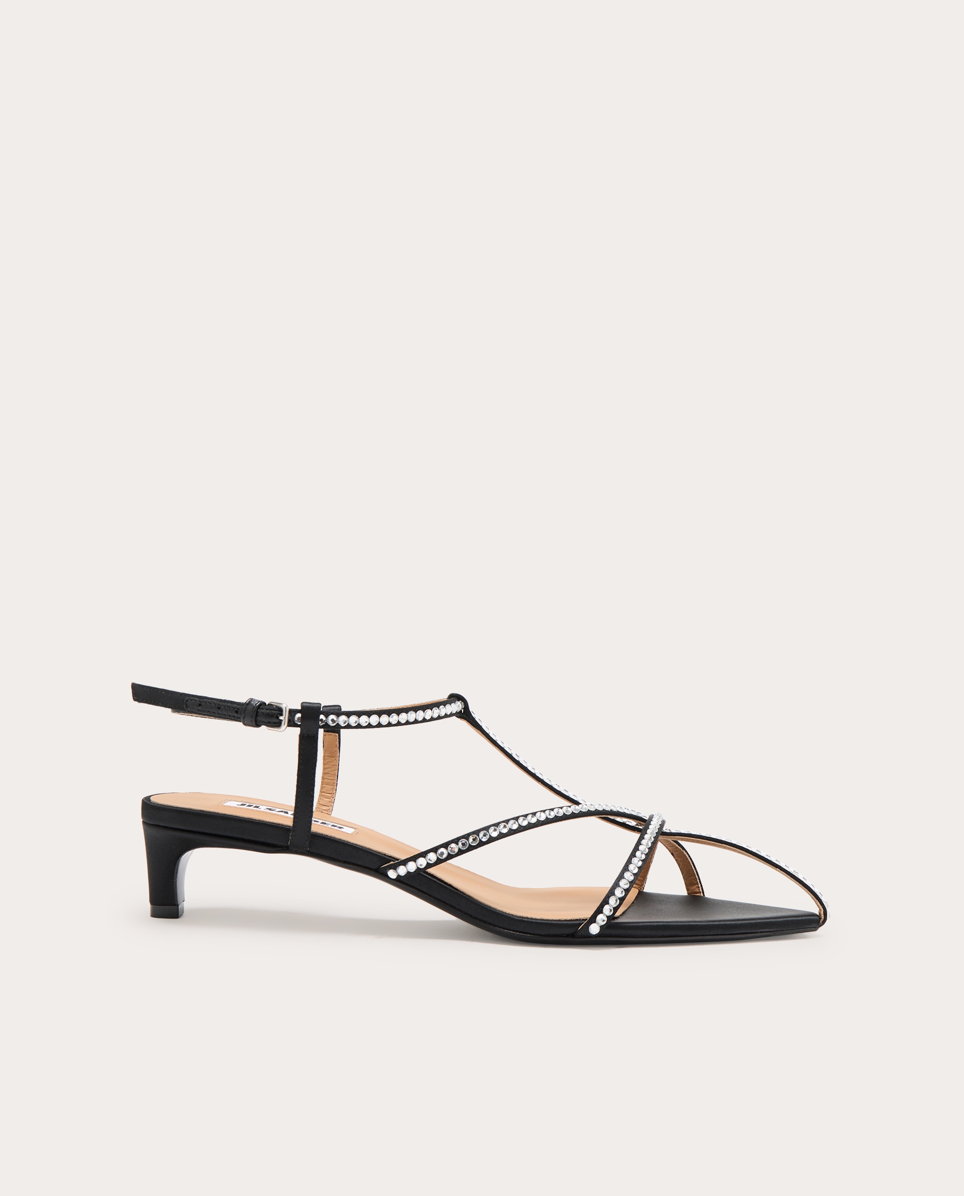 Imagen 1 de Sandalias jaula de tacón - Negro Negro