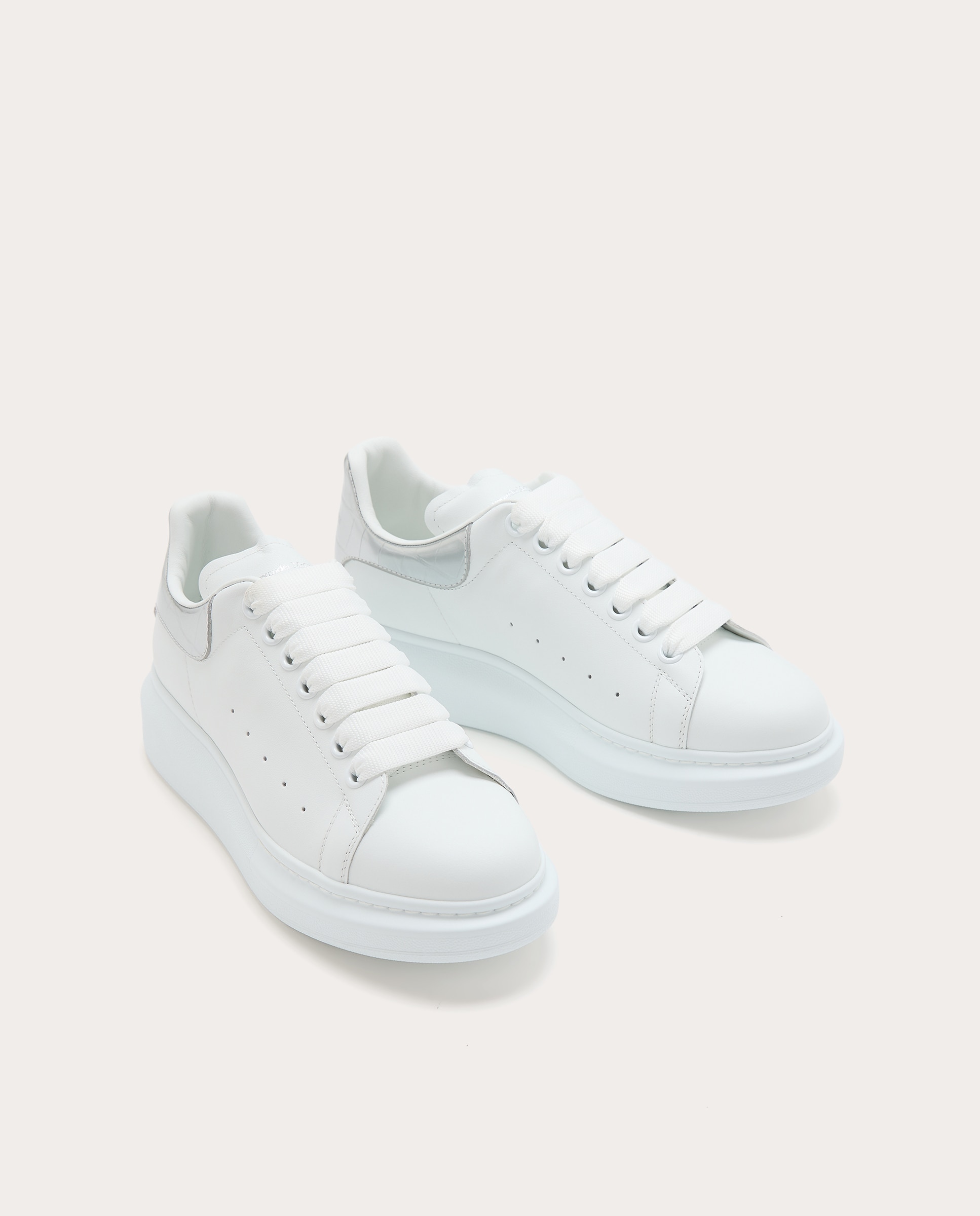 Imagen 2 de Zapatillas oversized de piel - Blanco Blanco
