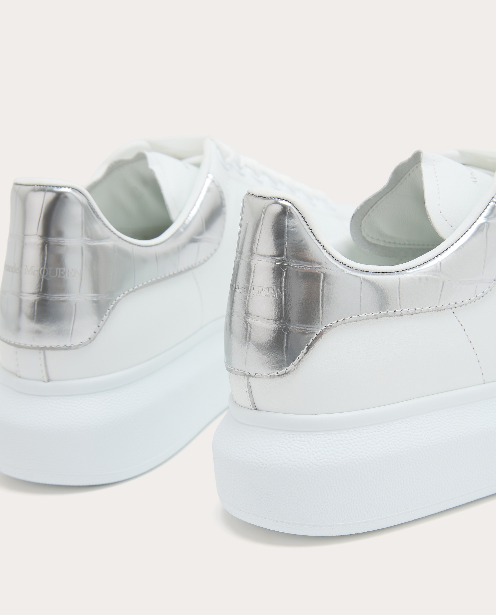 Imagen 3 de Zapatillas oversized de piel - Blanco Blanco