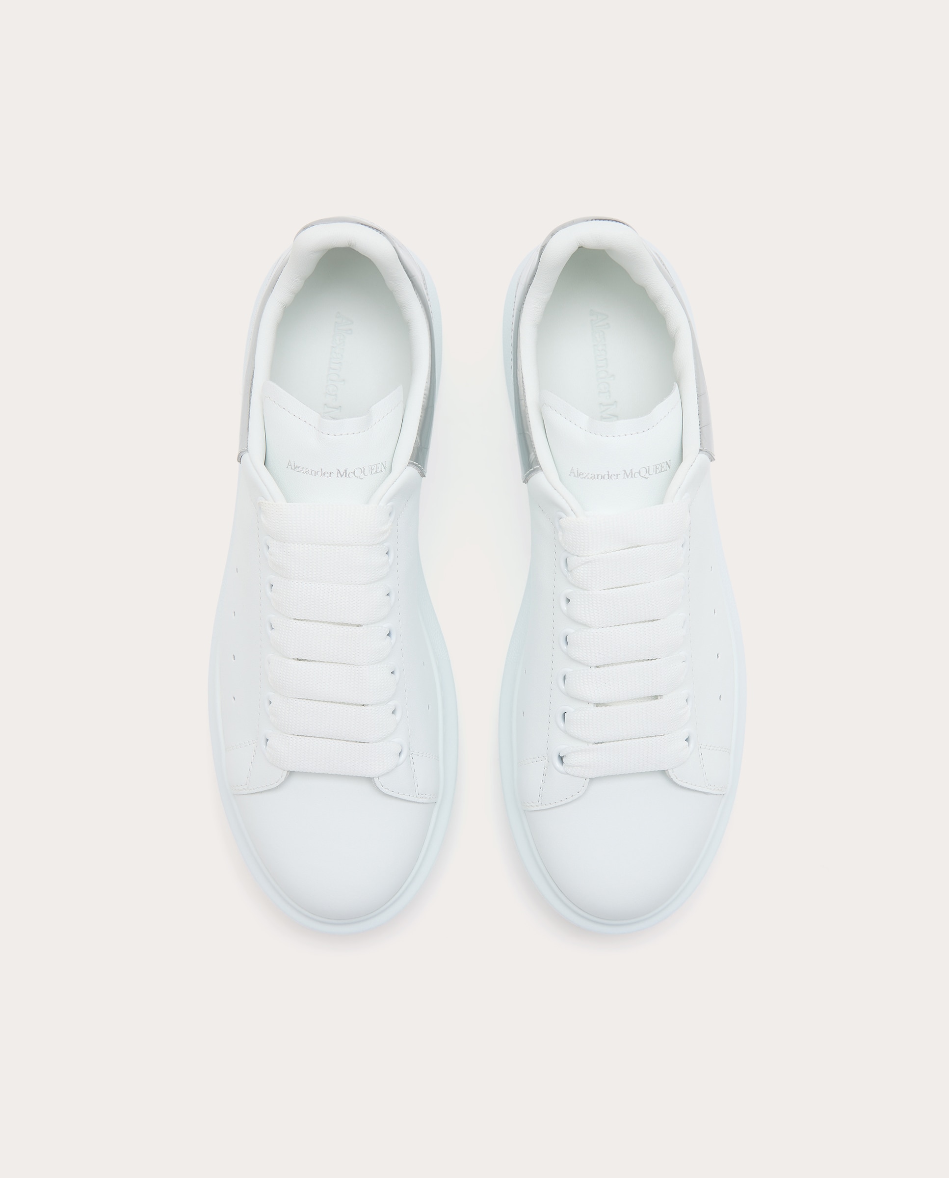 Imagen 4 de Zapatillas oversized de piel - Blanco Blanco