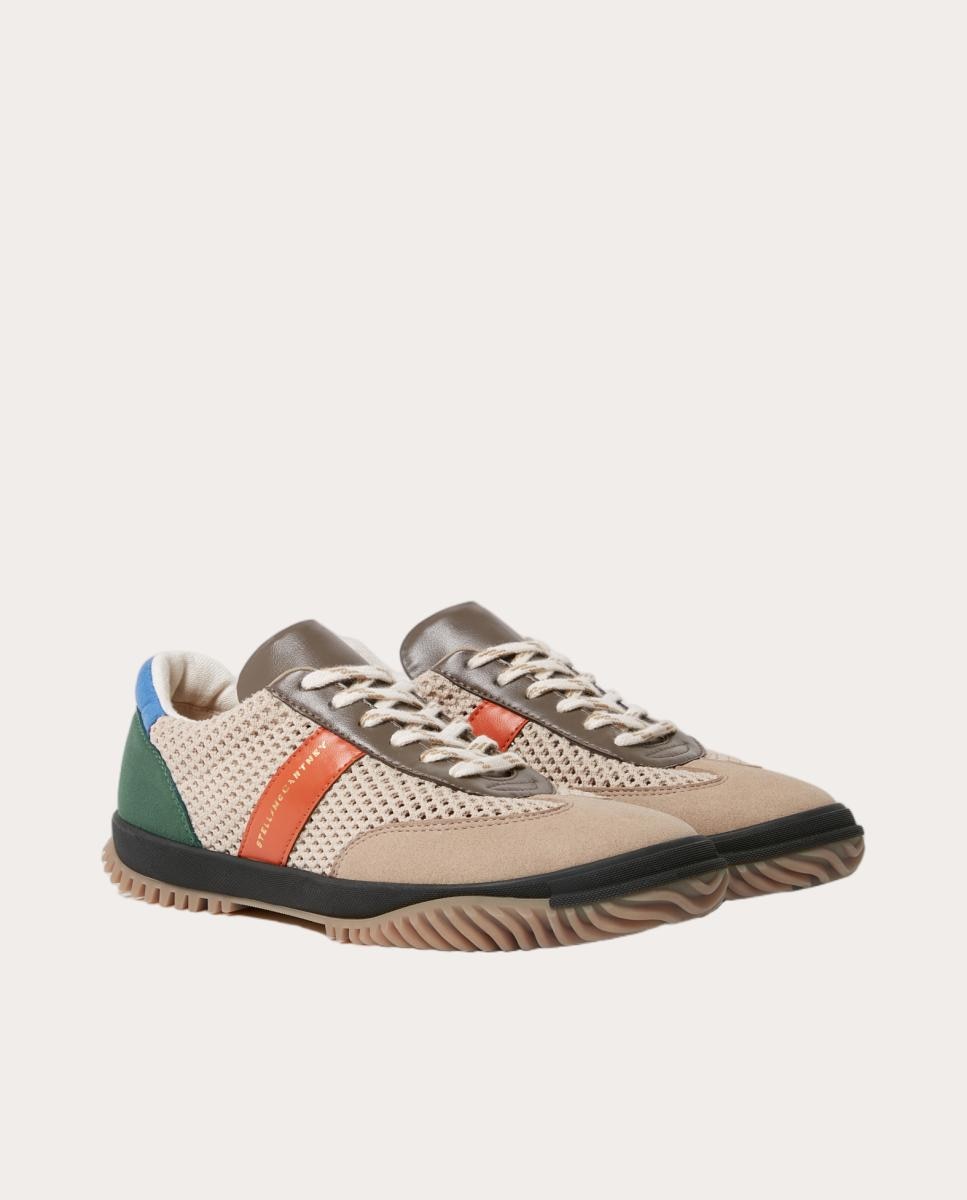 Zapatillas con paneles de ante y malla - Multicolor Multicolor-2