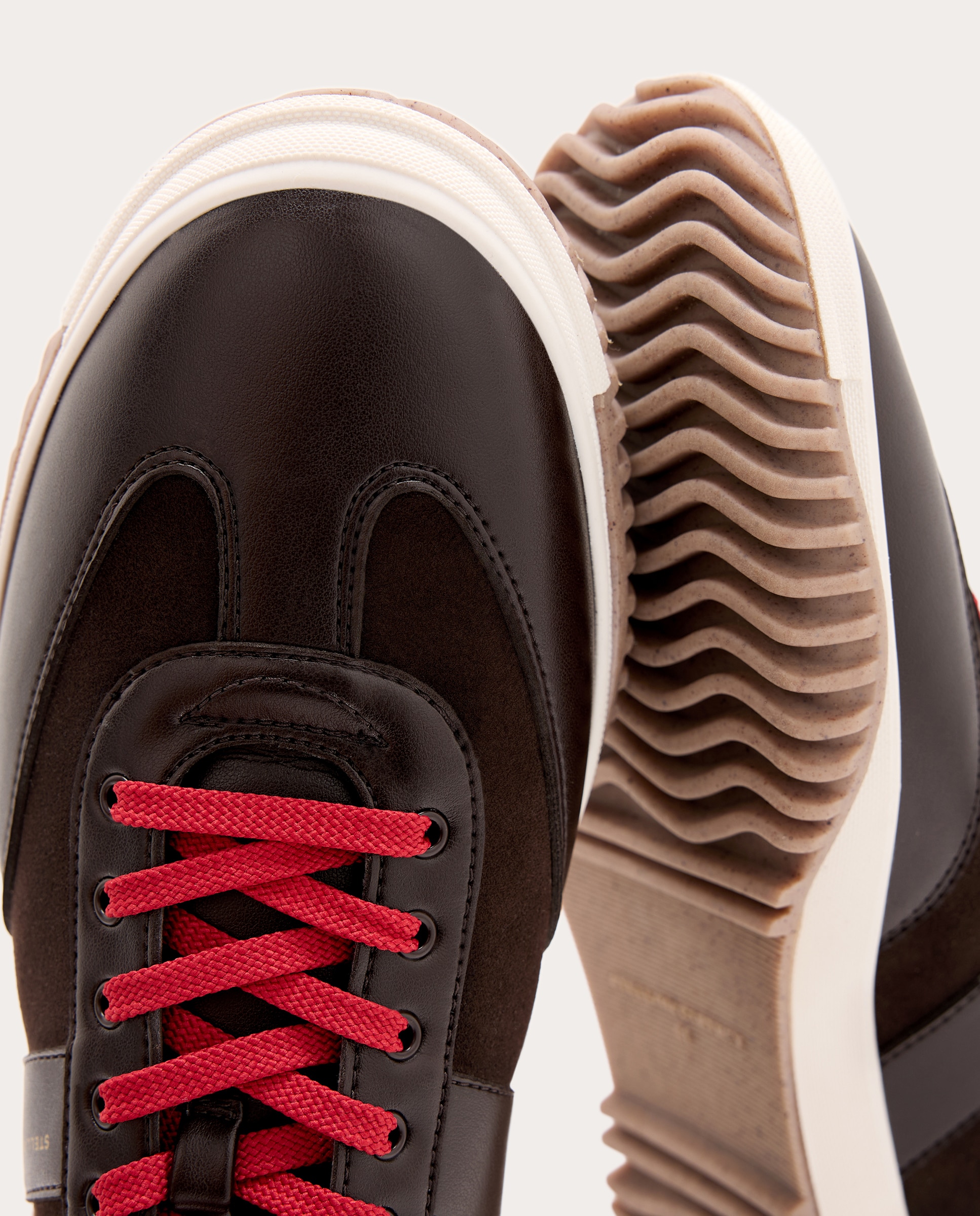 Zapatillas casual retro - Marrón Marrón-5