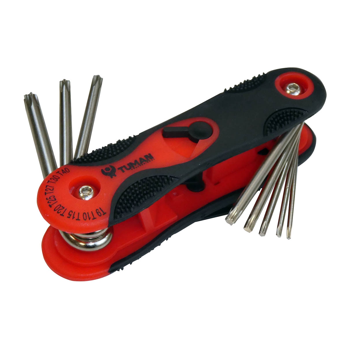 TUMAN – Juego 8 llaves Torx.
