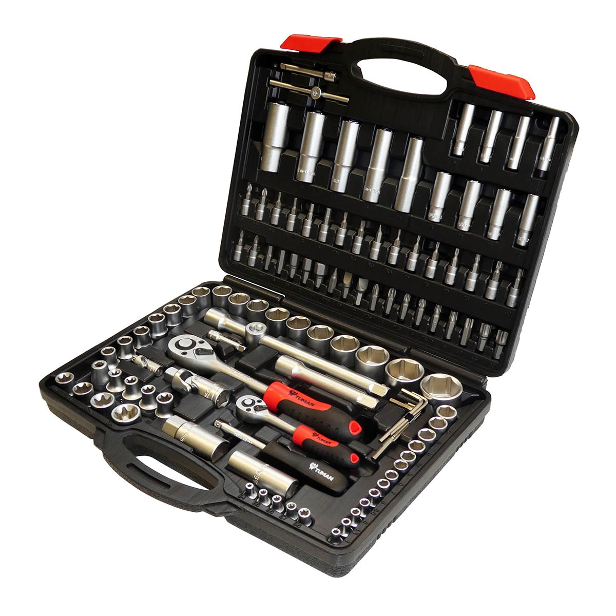 Estuche Llaves de Vaso 111 Pzs Negro-1