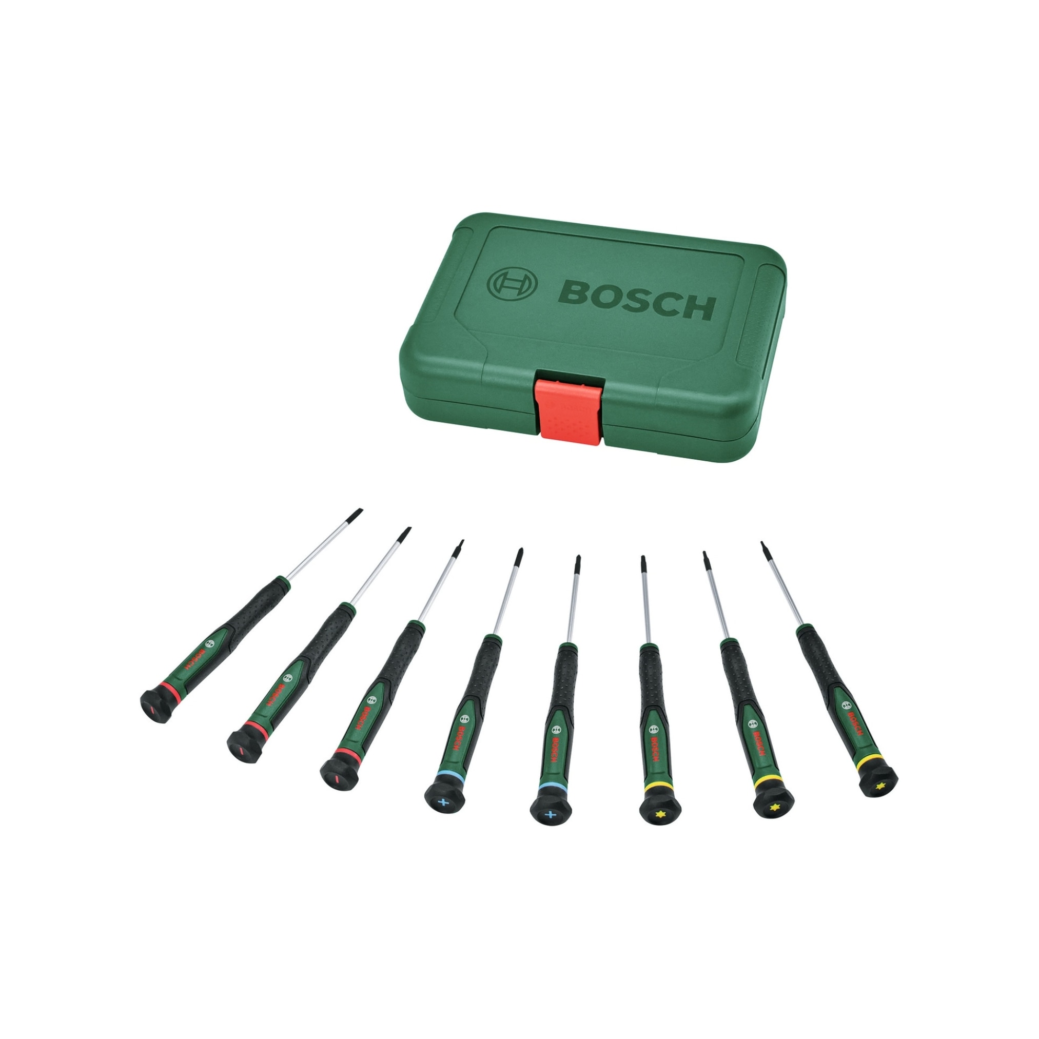 Atornilladores de Precisión 8 Uds Verde / Negro-3