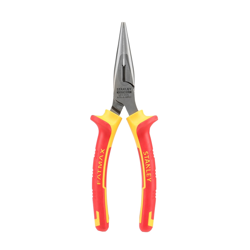 Stanley – Alicate punta semi-redonda recta.