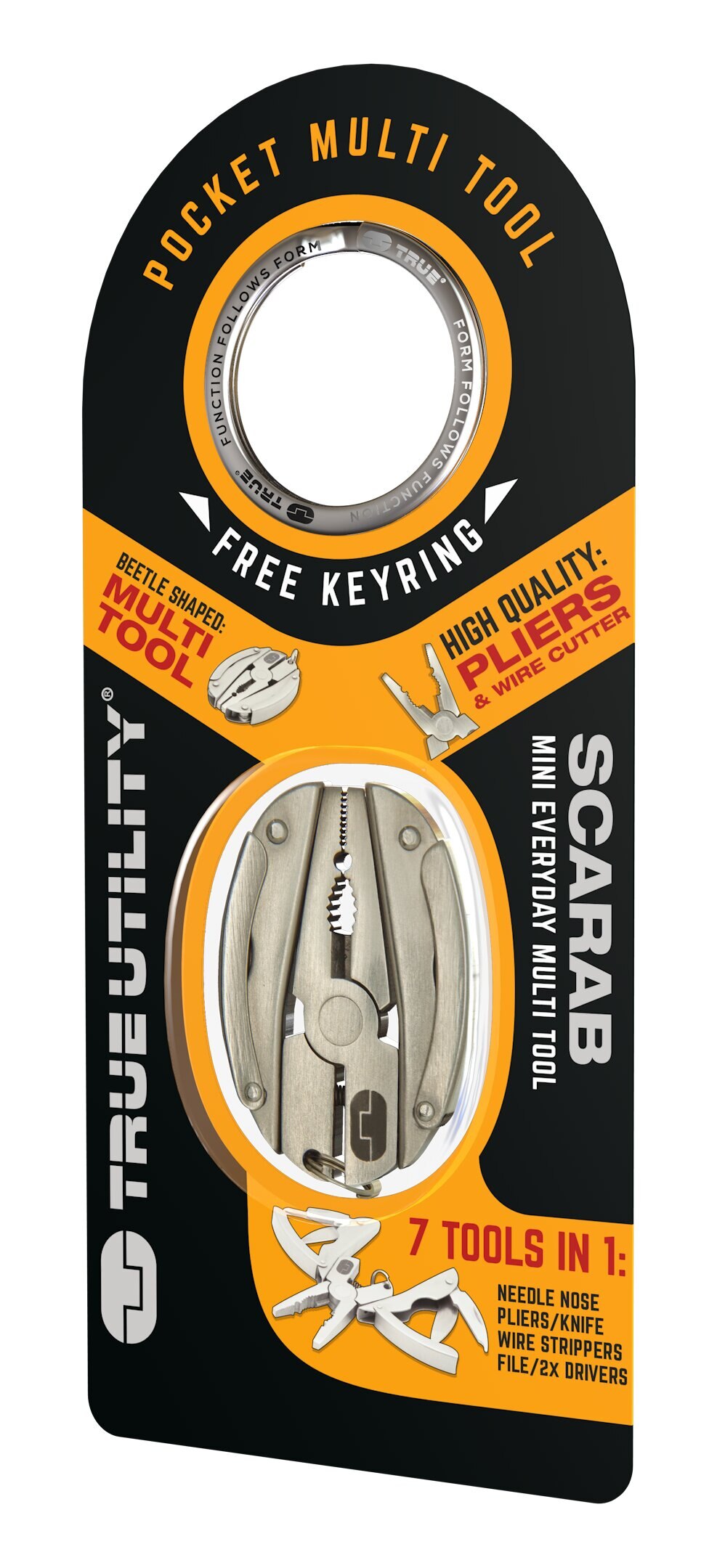 Mini Multiferramenta para Chaveiro Aço-2