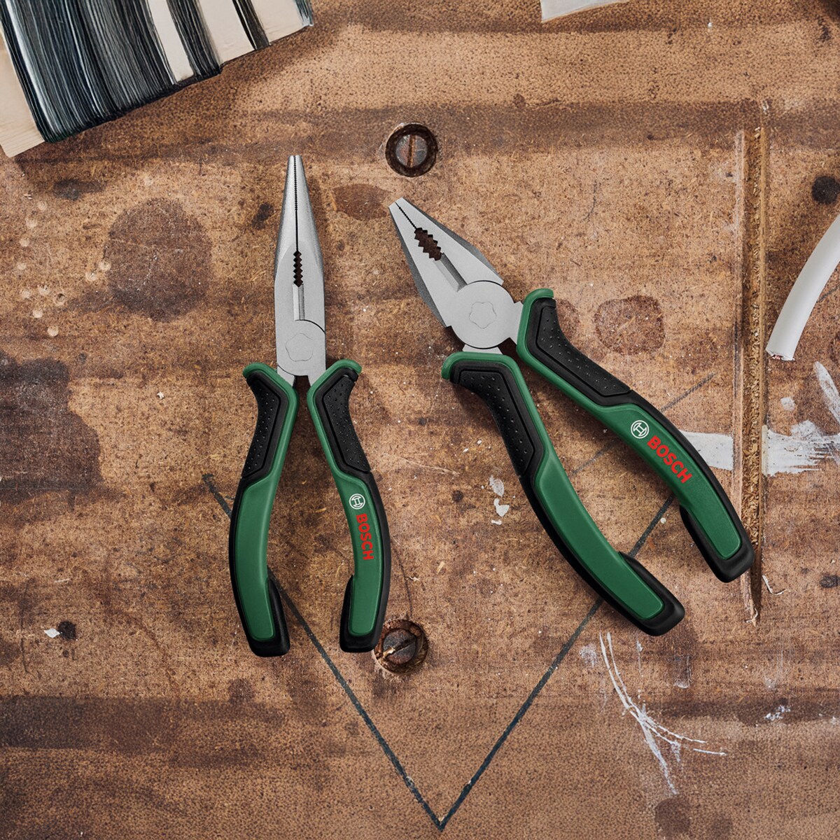 Juego de Alicates 2 Pzas Verde-5