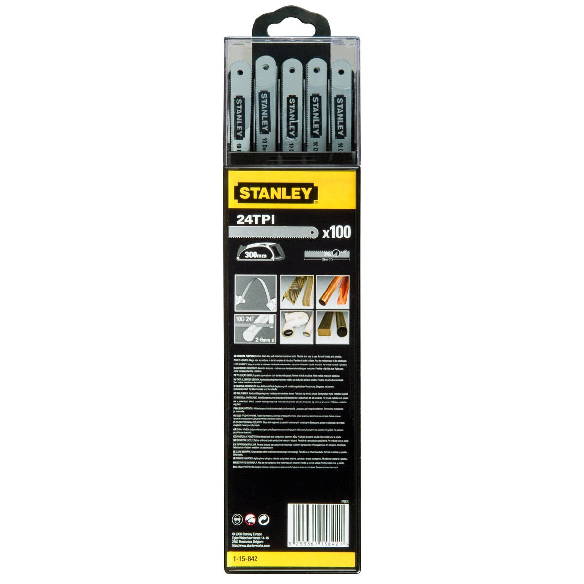 Stanley – Hoja lion acero carbono (x2).
