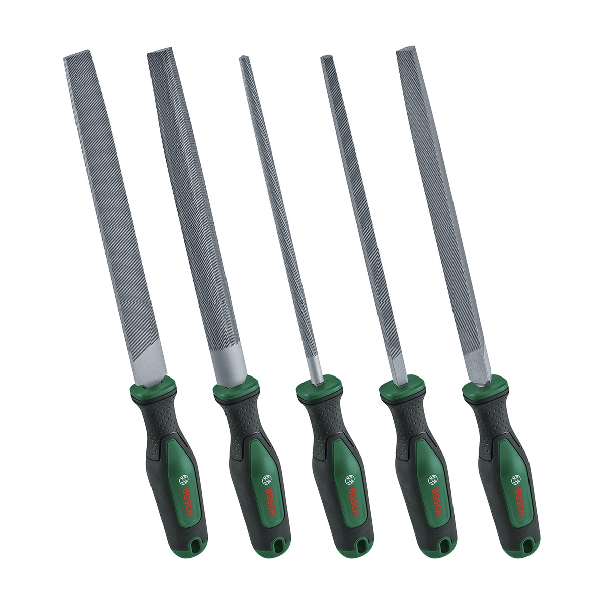 Conjunto de 5 Limas Verde / Negro-2