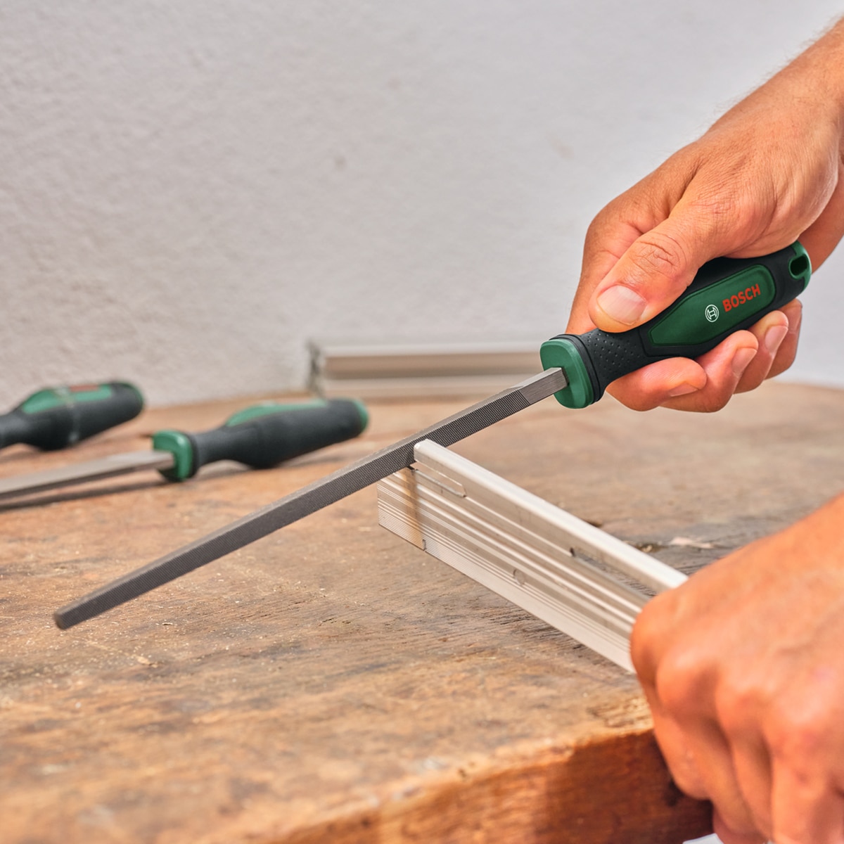 Conjunto de 5 Limas Verde / Negro-3