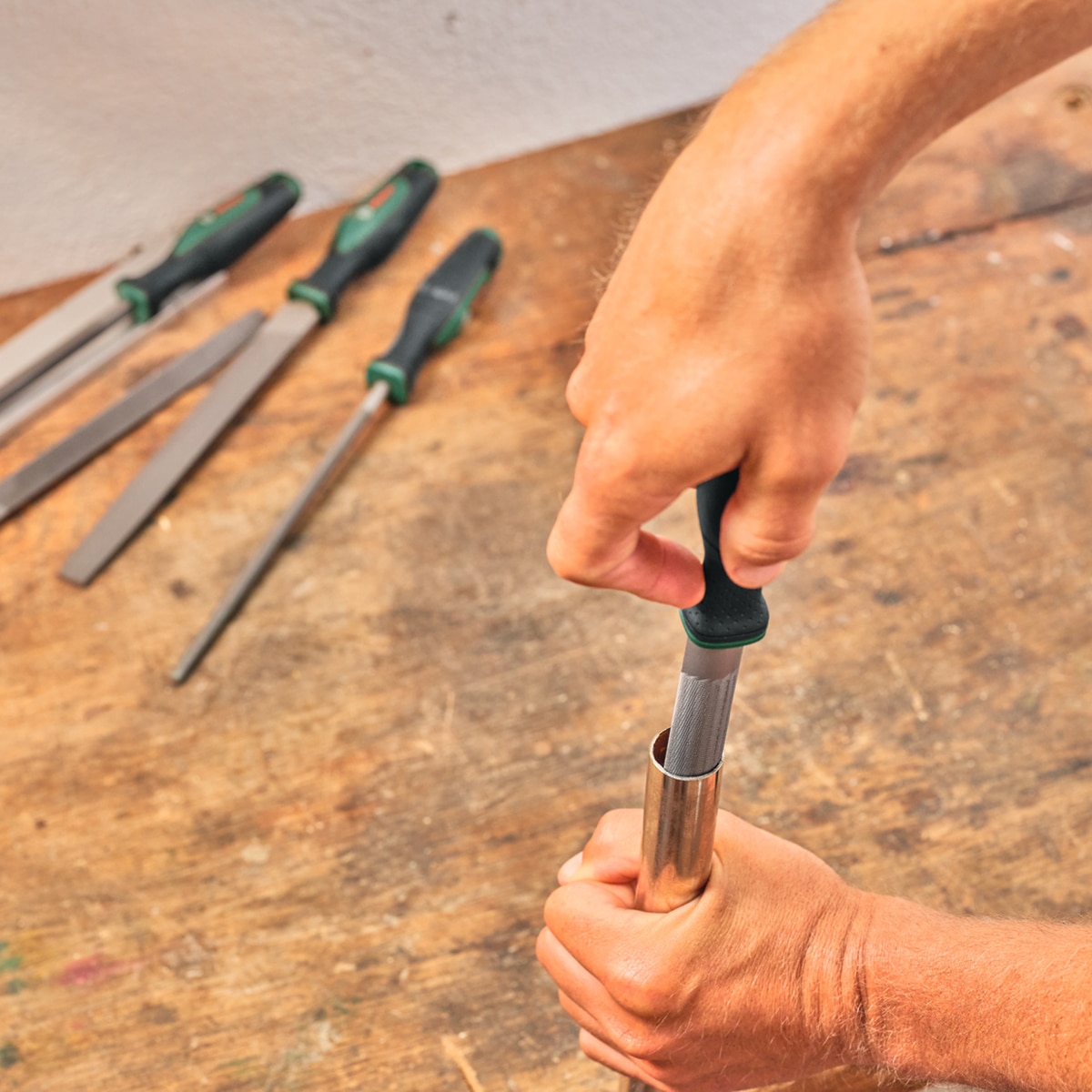 Conjunto de 5 Limas Verde / Negro-4