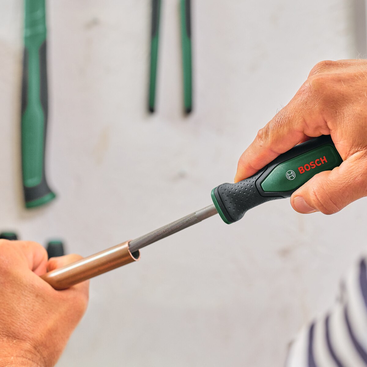 Conjunto de 5 Limas Verde / Negro-6