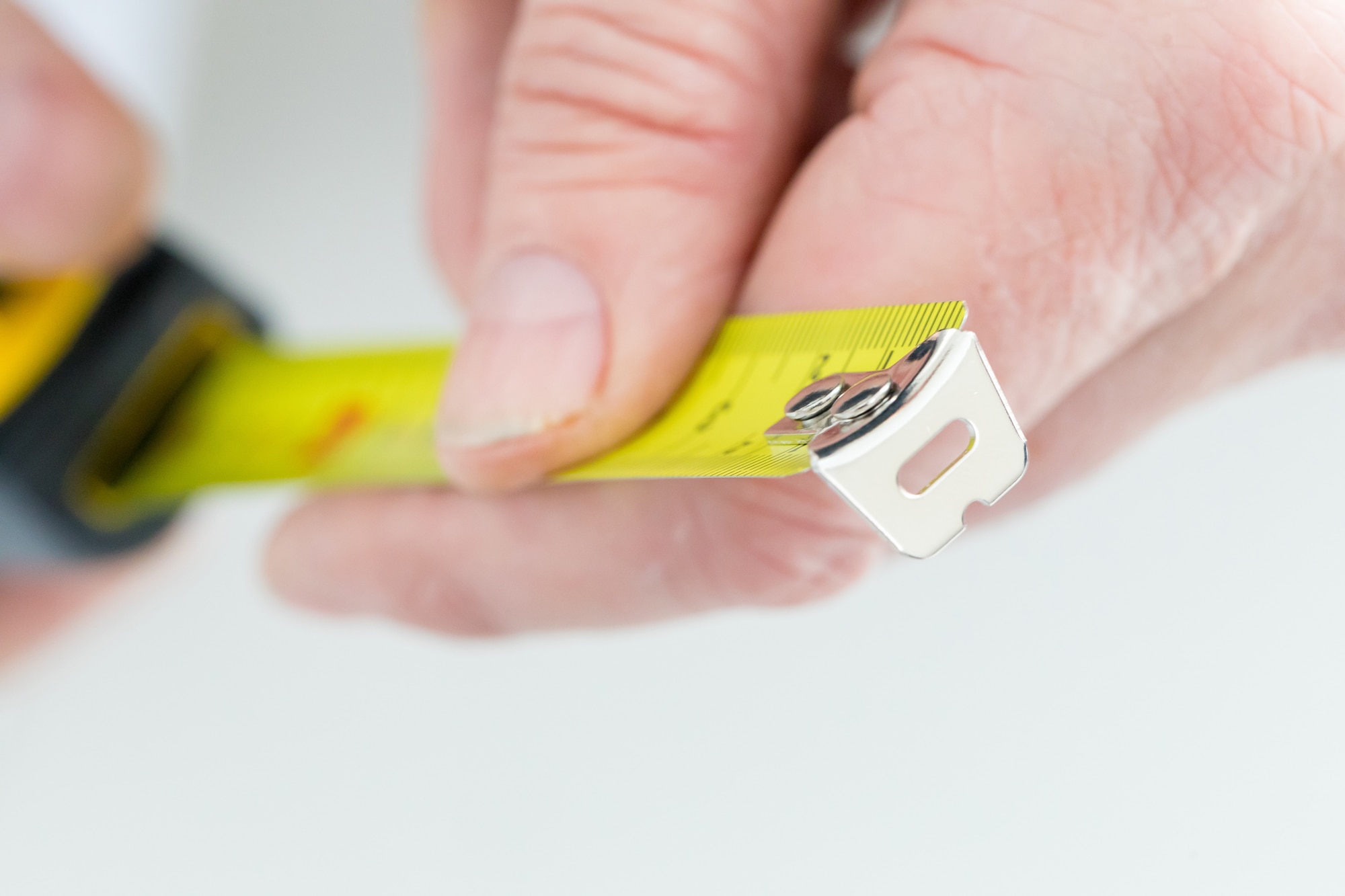 Flexómetro bimateria Negro / Amarillo-3