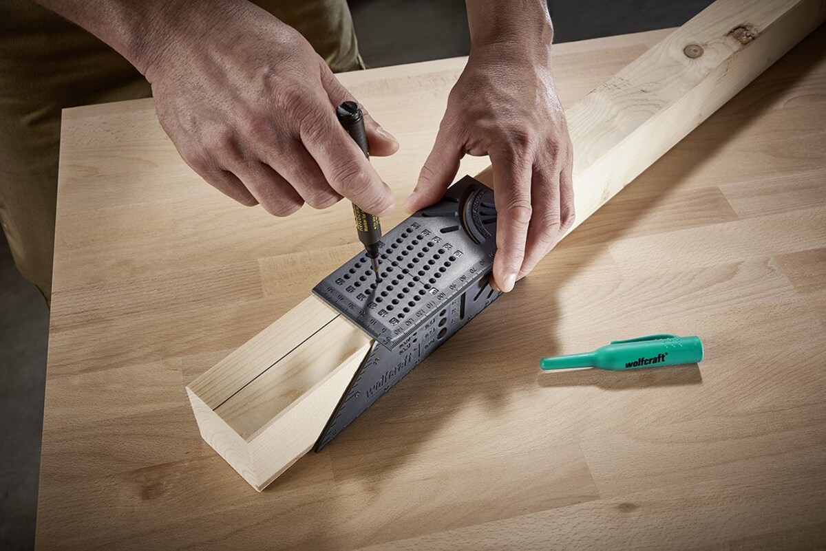 Esquadro em Ângulo 3D Universal Cinzento-3