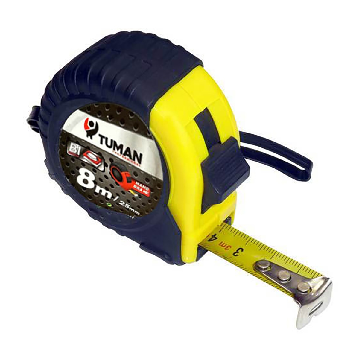 Imagem 0 de Flexómetro Antigolpe - 8 m x 25 mm