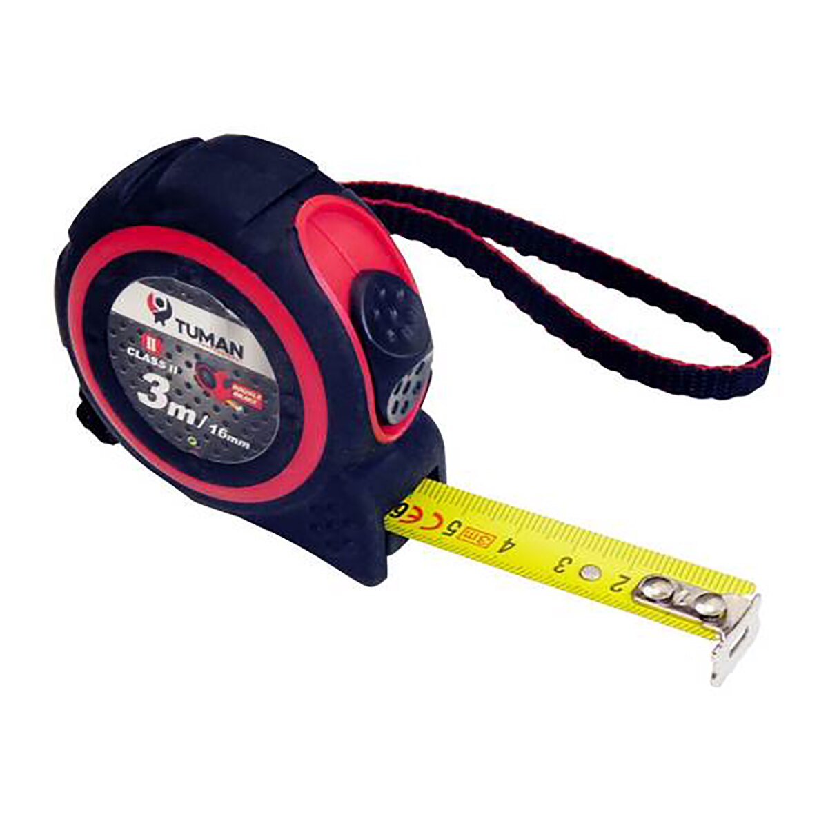 TUMAN Profesional – Flexómetro ABS Doble Freno 5 m X 25 mm.