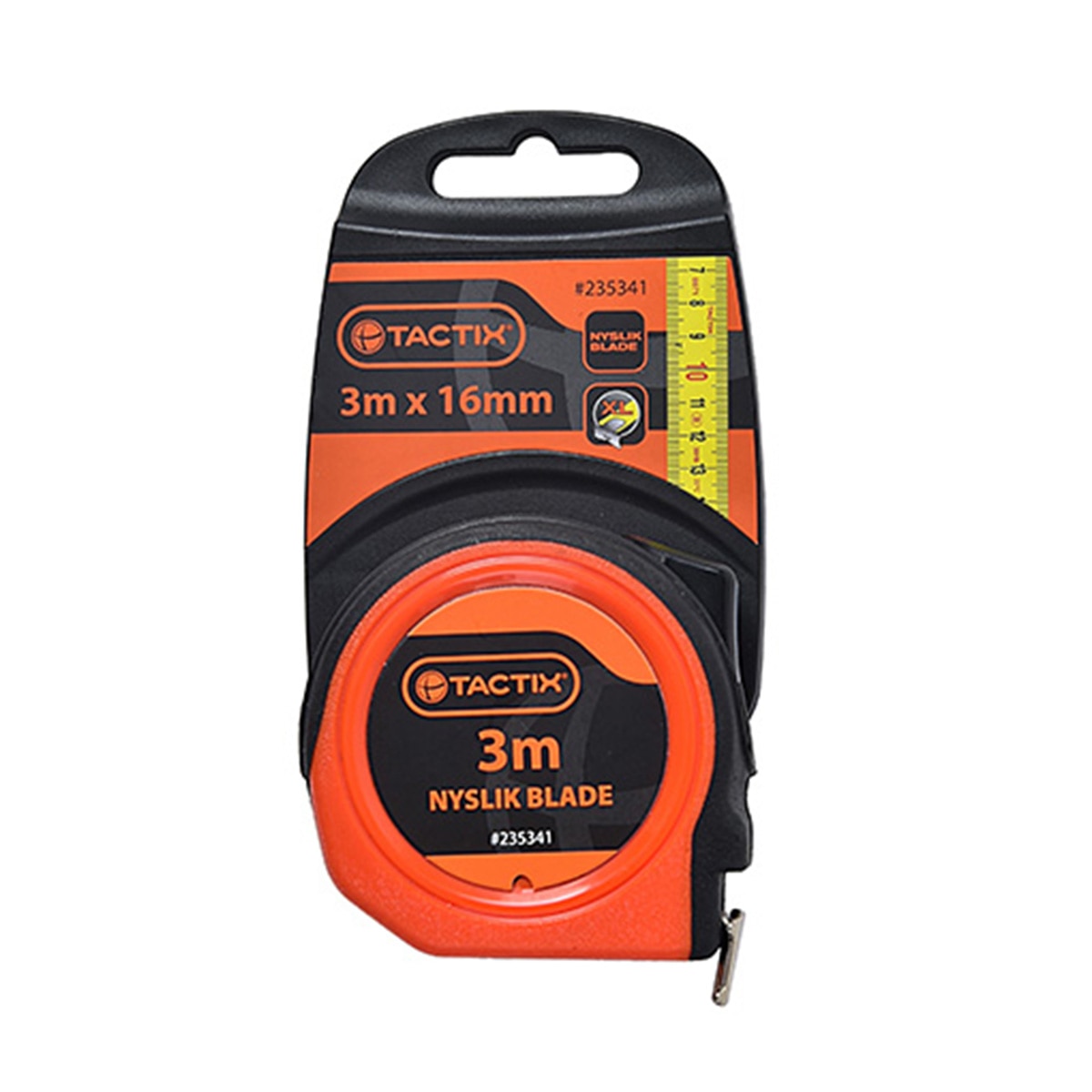 Flexómetro 3 m Naranja / Negro-2