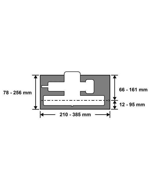 Calha Guia FKS 145 para Serras Circulares Manuais Cinzento-16