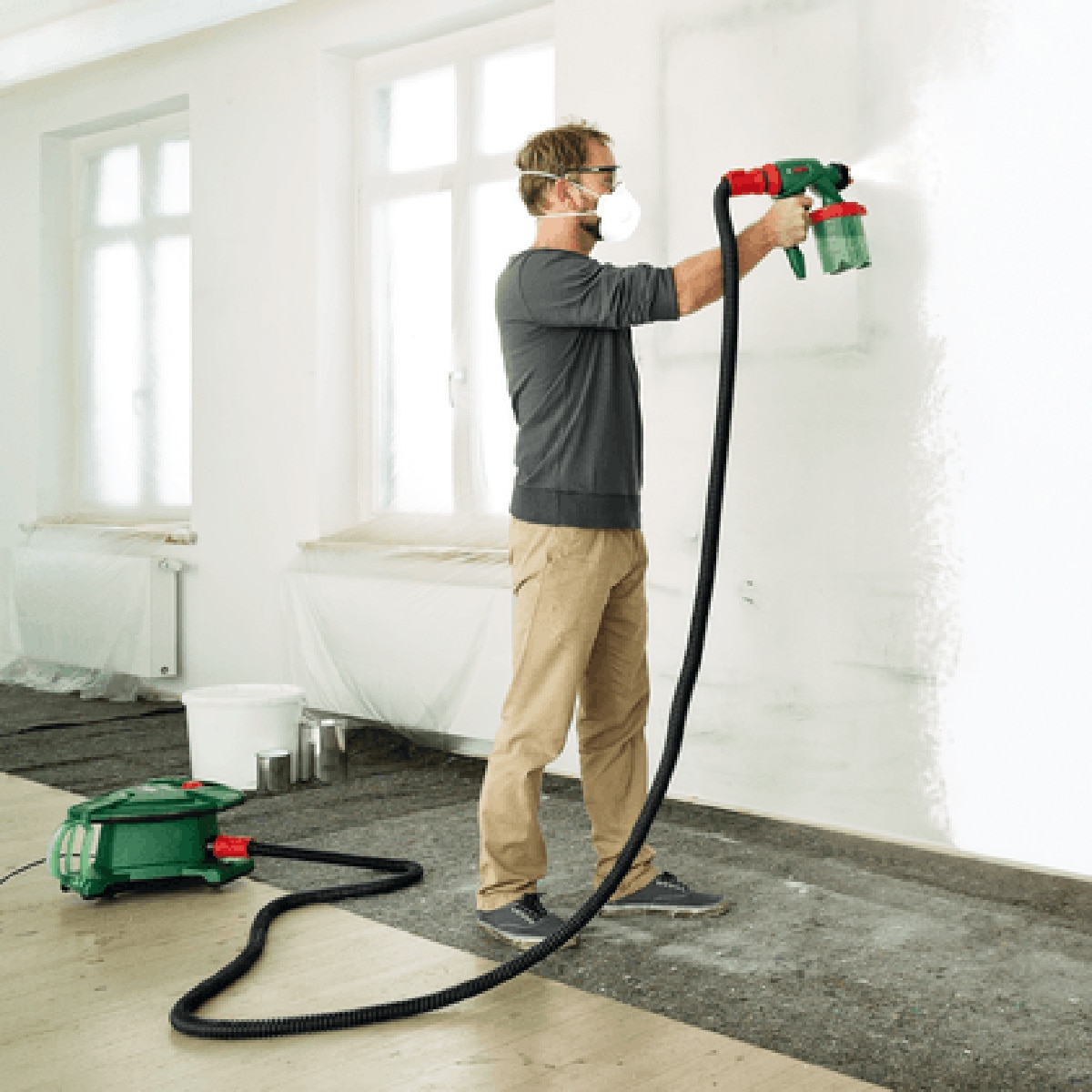 Sistema de Pulverización de Pintura PFS 7000 Verde-3