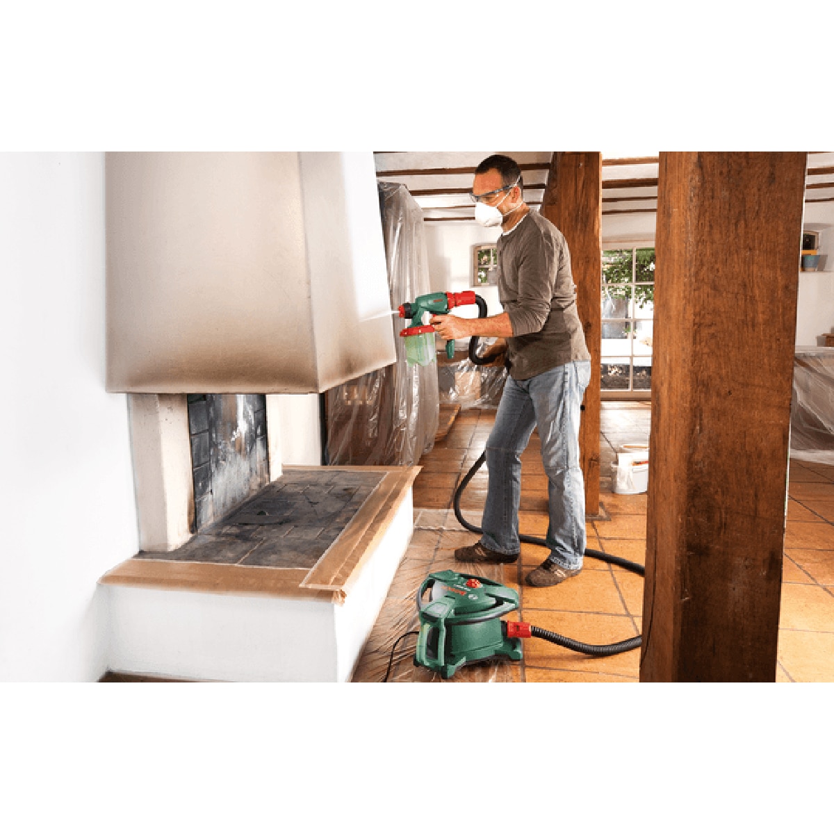 Sistema de Pulverización de Pintura PFS 7000 Verde-8