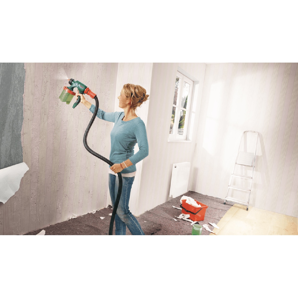 Sistema de Pulverización de Pintura PFS 7000 Verde-9