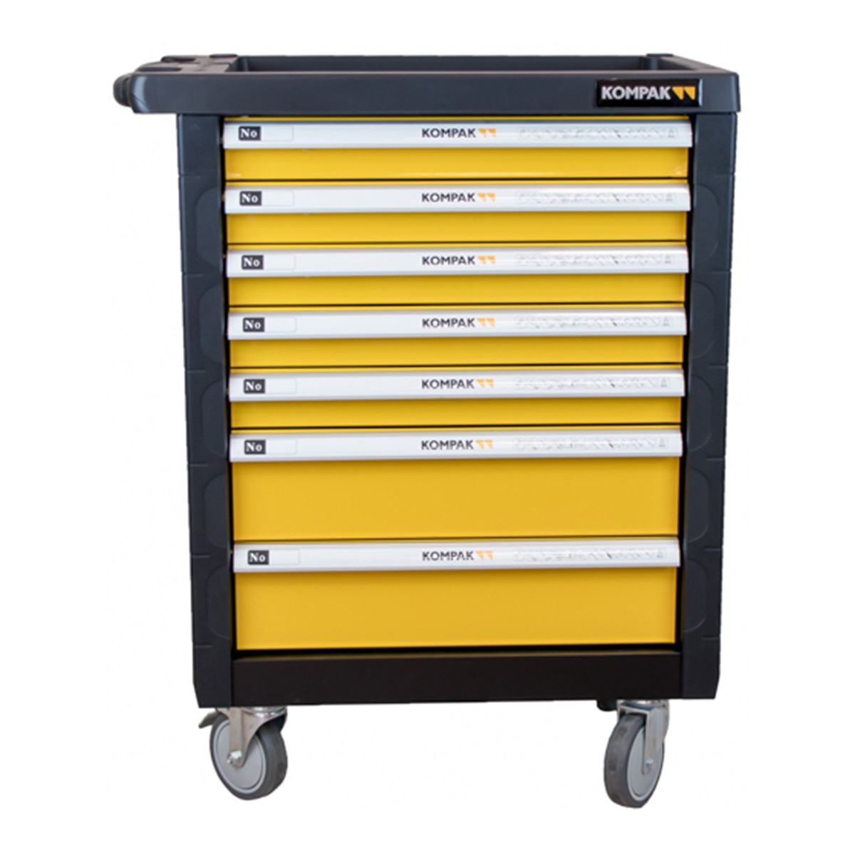Carro Taller Transportable con 173 Herramientas LZ02 Amarillo / Negro-3