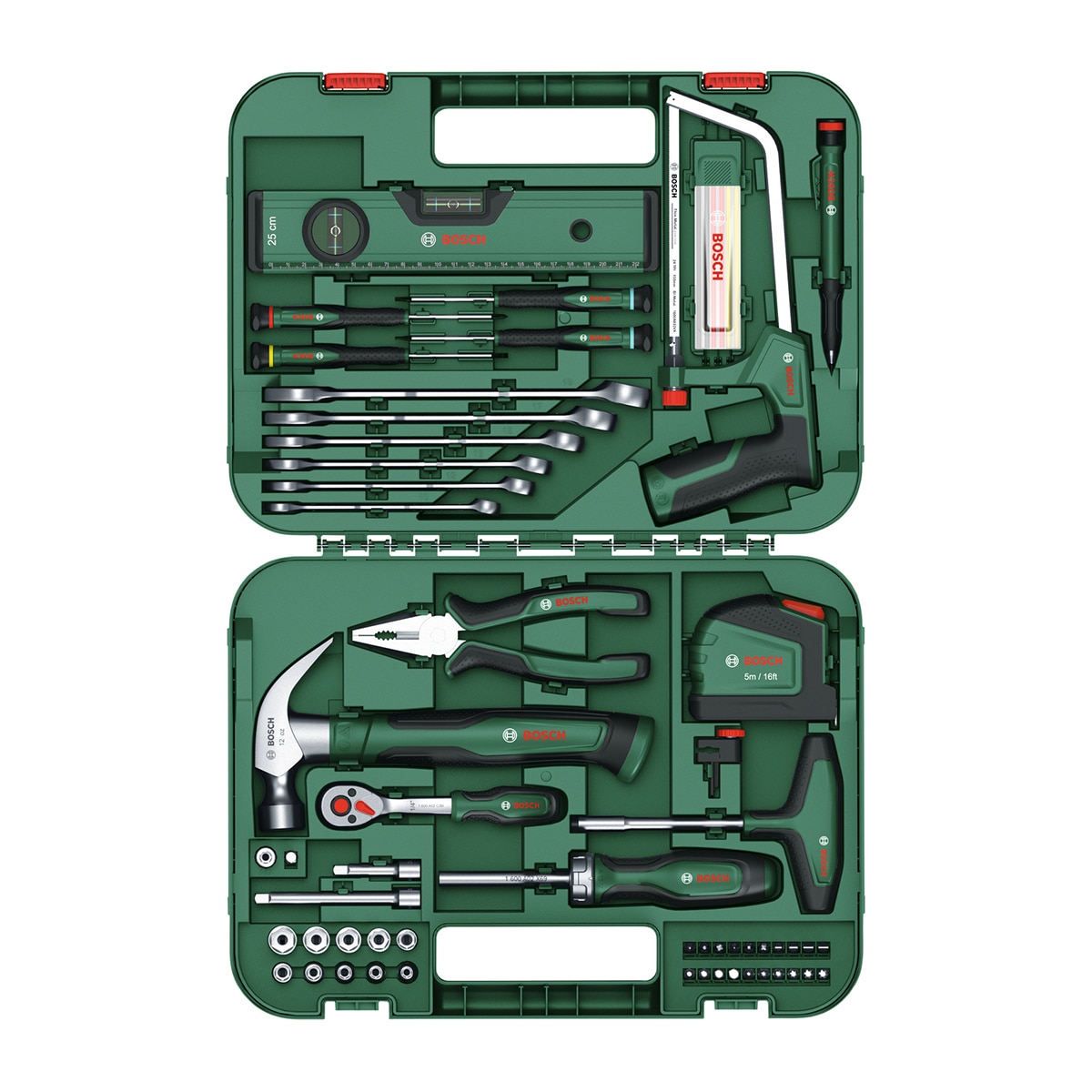 Set Herramientas 64 Pzs Verde-2