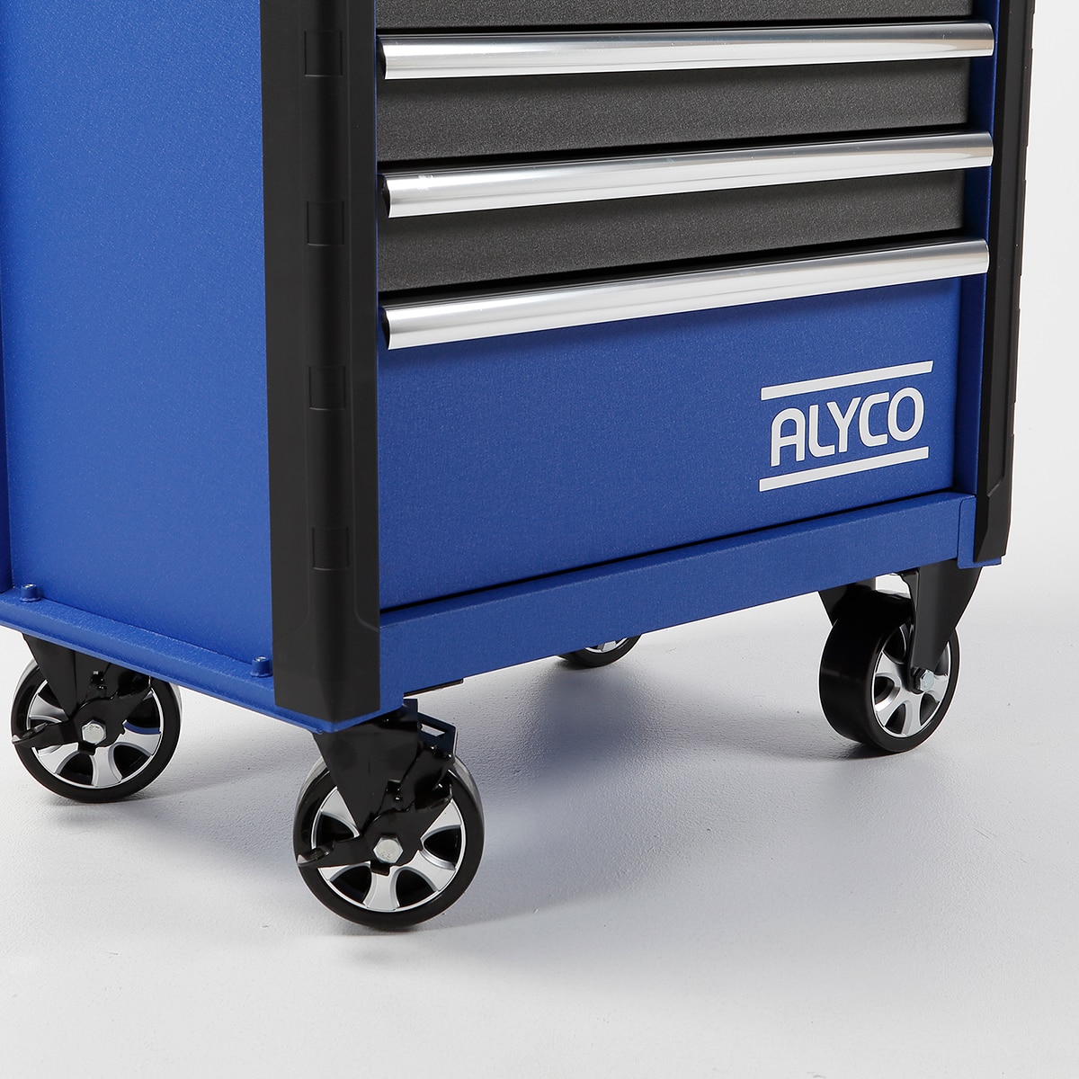 Carro Metálico De 7 Cajones Antivuelco ALYCO Azul-2