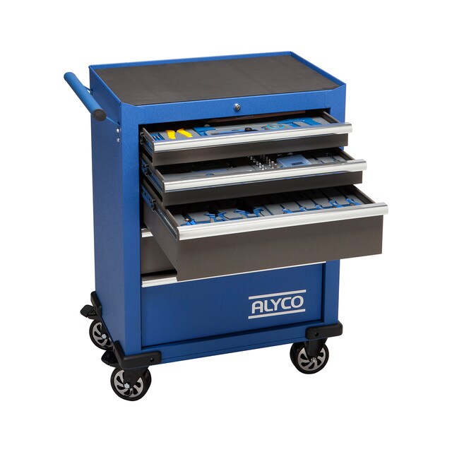 Imagen 0 de Carro Metálico 5 Cajones Con Herramientas ALYCO