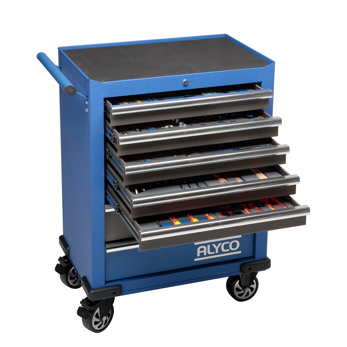 Alyco – Carro 7 Cajones Con Composición Grande Alyco.