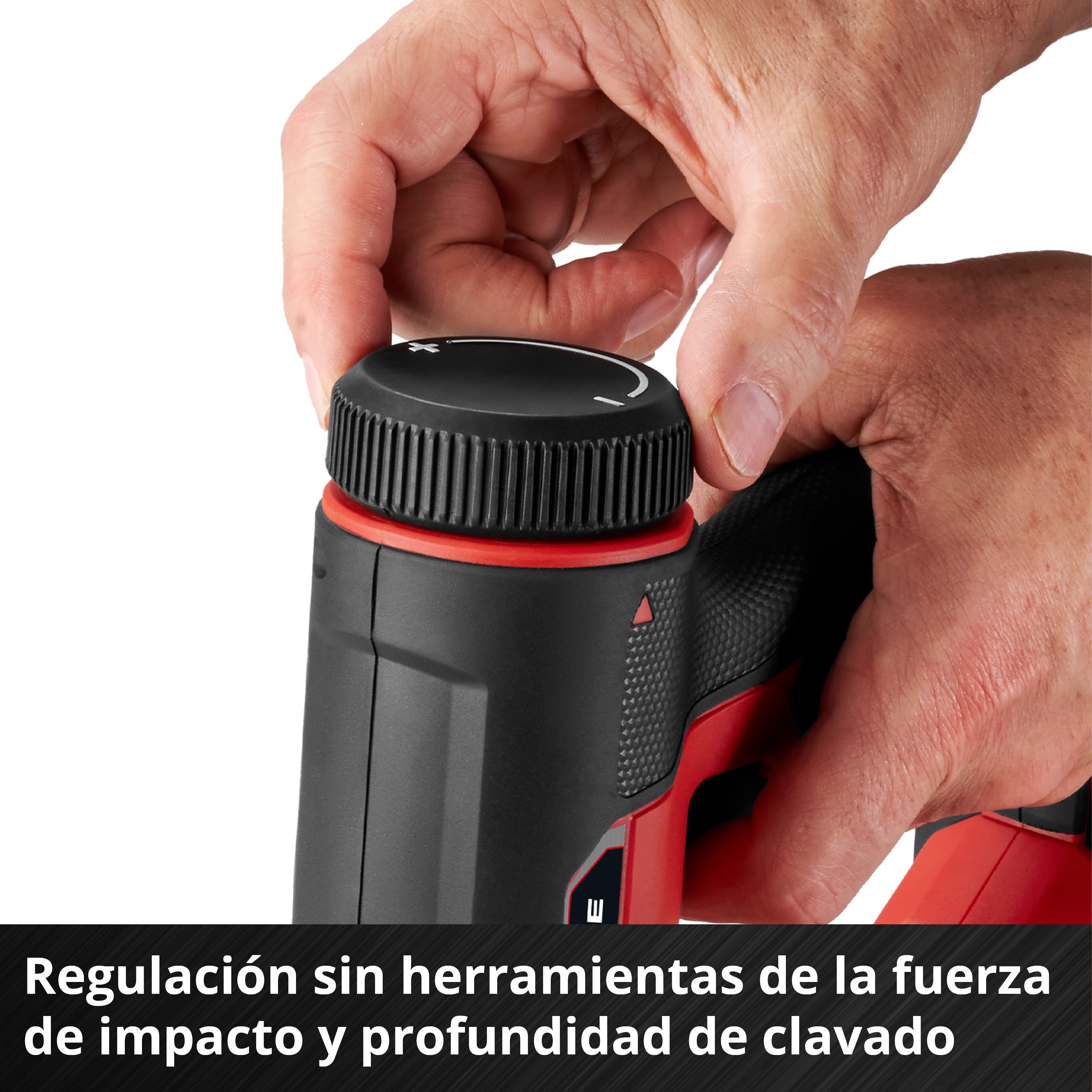 Grapadora - clavadora batería Einhell TE-CN 18/32 Li - Solo Rojo-7