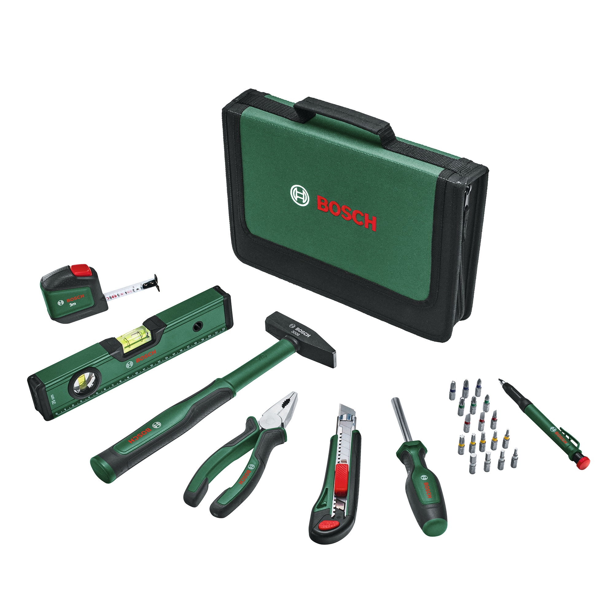 Imagen 0 de Set de herramientas de mano universal Bosch . Incluye 25.