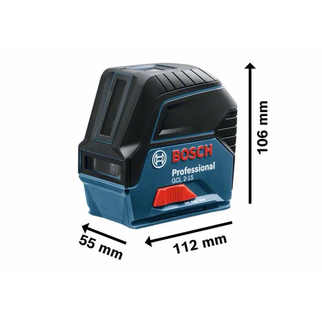 Nível Laser de Pontos Autonivelante GCL 2-15 Azul / Preto-6