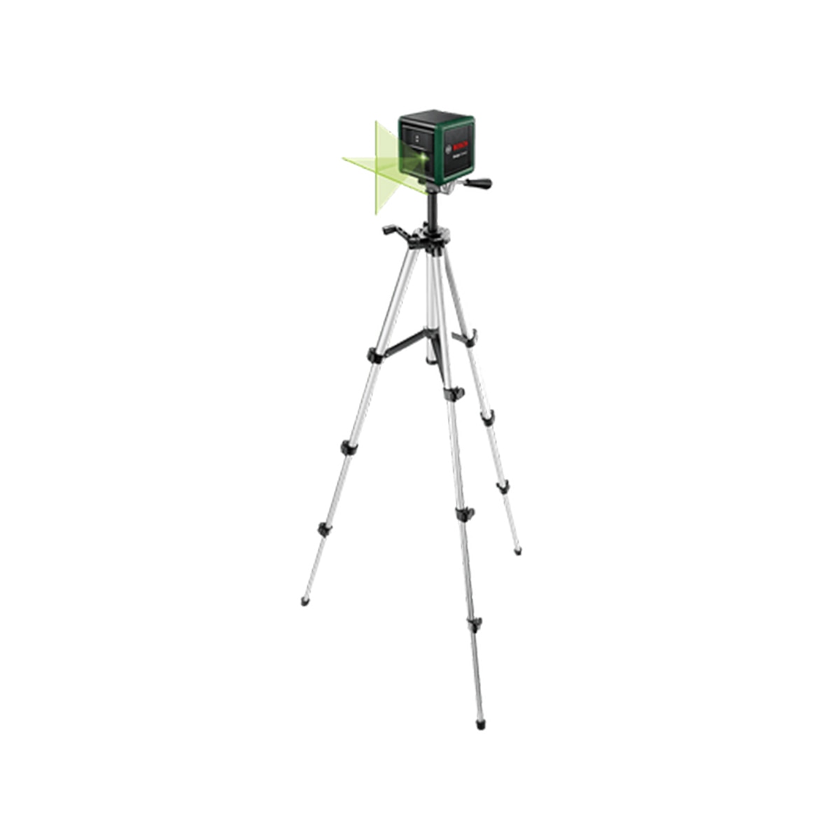 Laser de Linhas Cruzadas Quigo Green Set Verde / Preto-2
