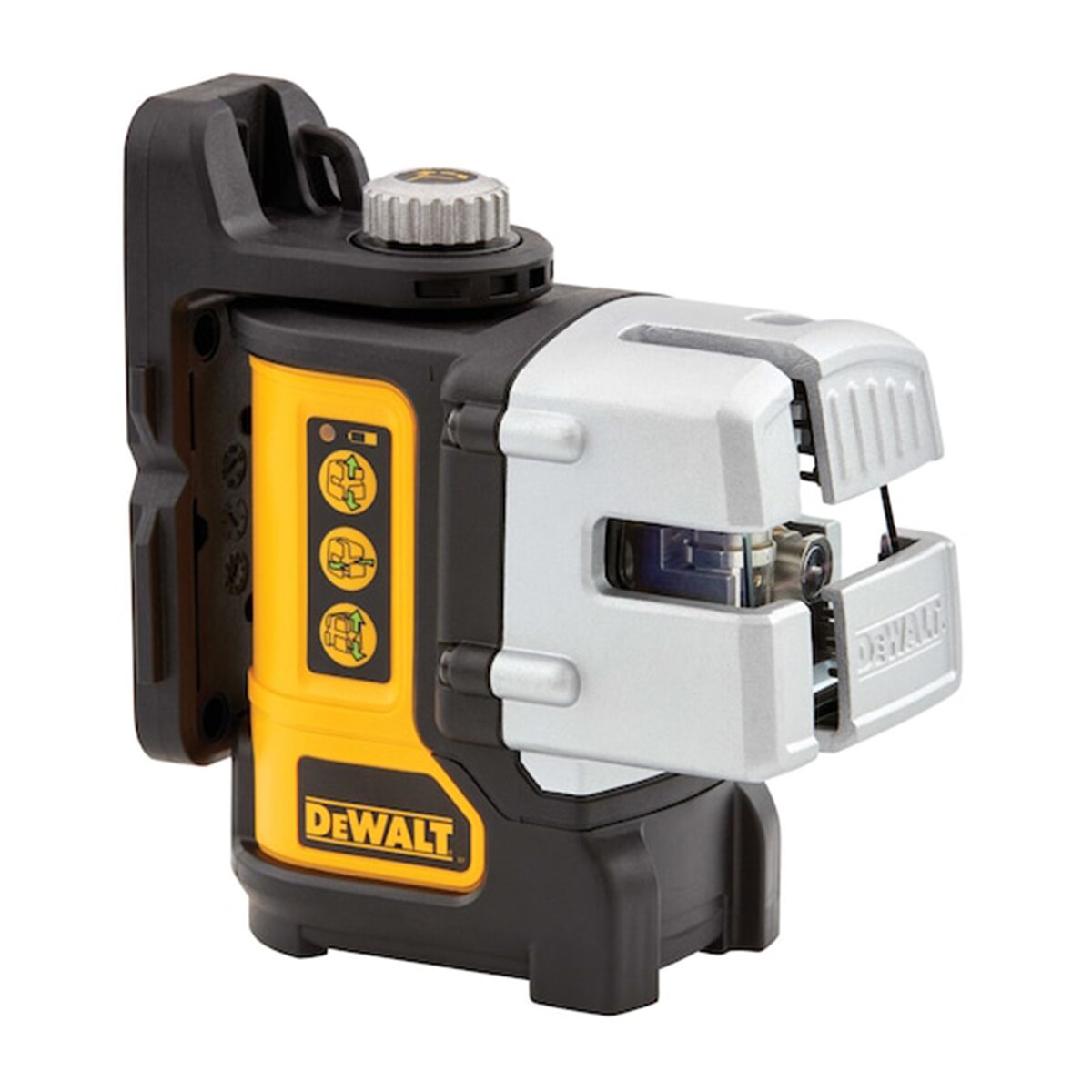 Nivel Láser Autonivelante Líneas Horizontal y Vertical + Línea Lateral Vertical Amarillo-1